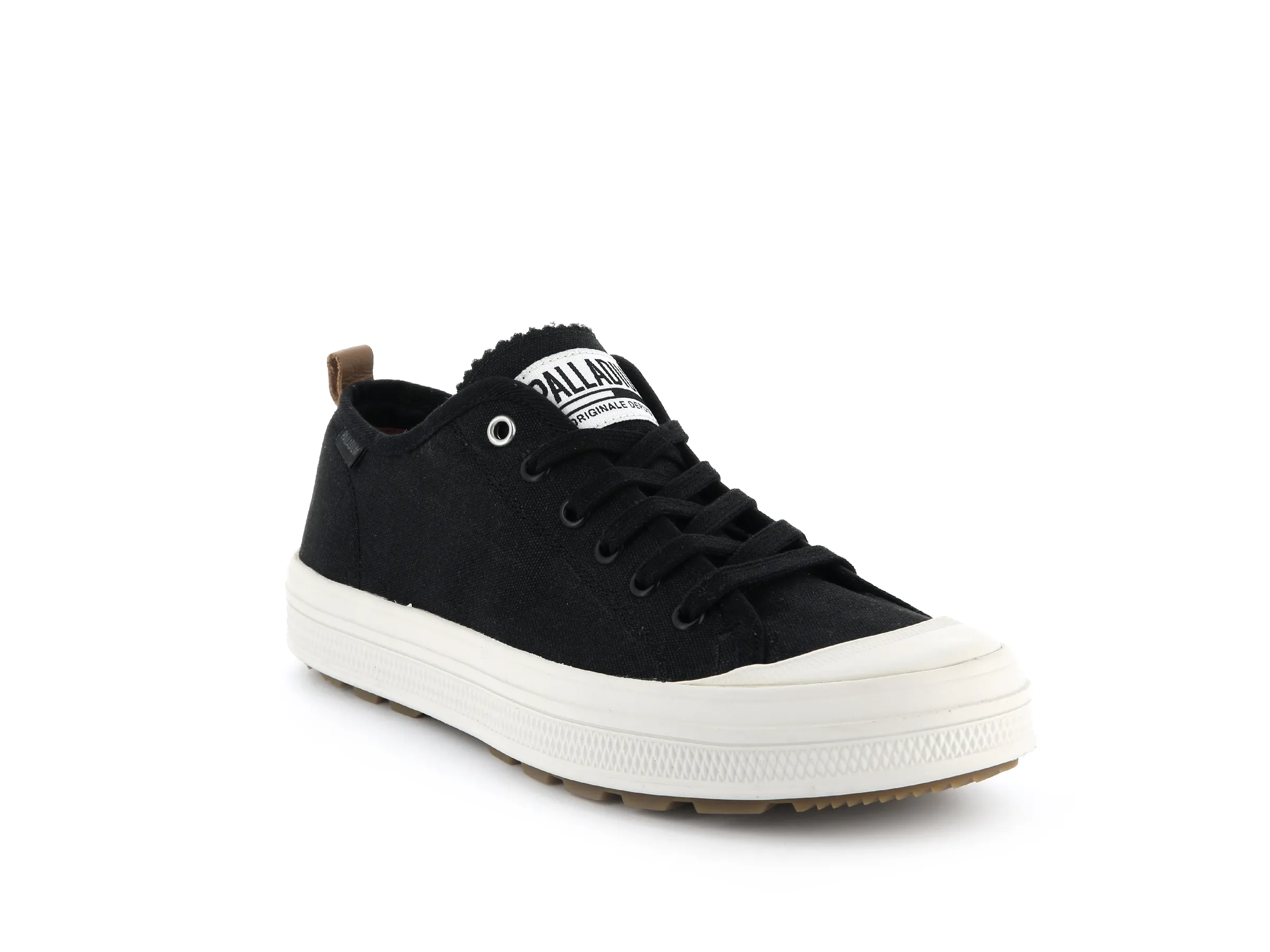 05768-034-M | S_U_B LOW CANVAS | BLACK/LILY WHITE sold by Palladium Boots product image thumbnail 2