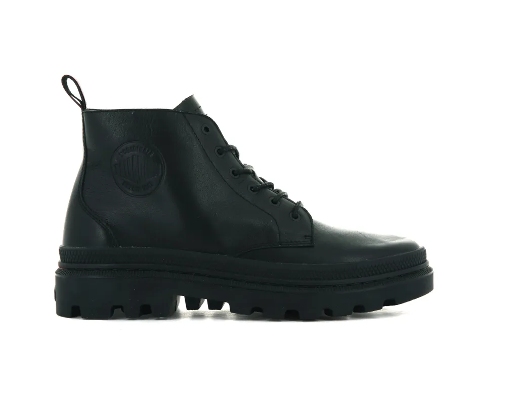 77202-010-M | PALLATROOPER HI-2 | BLACK/BLACK sold by Palladium Boots