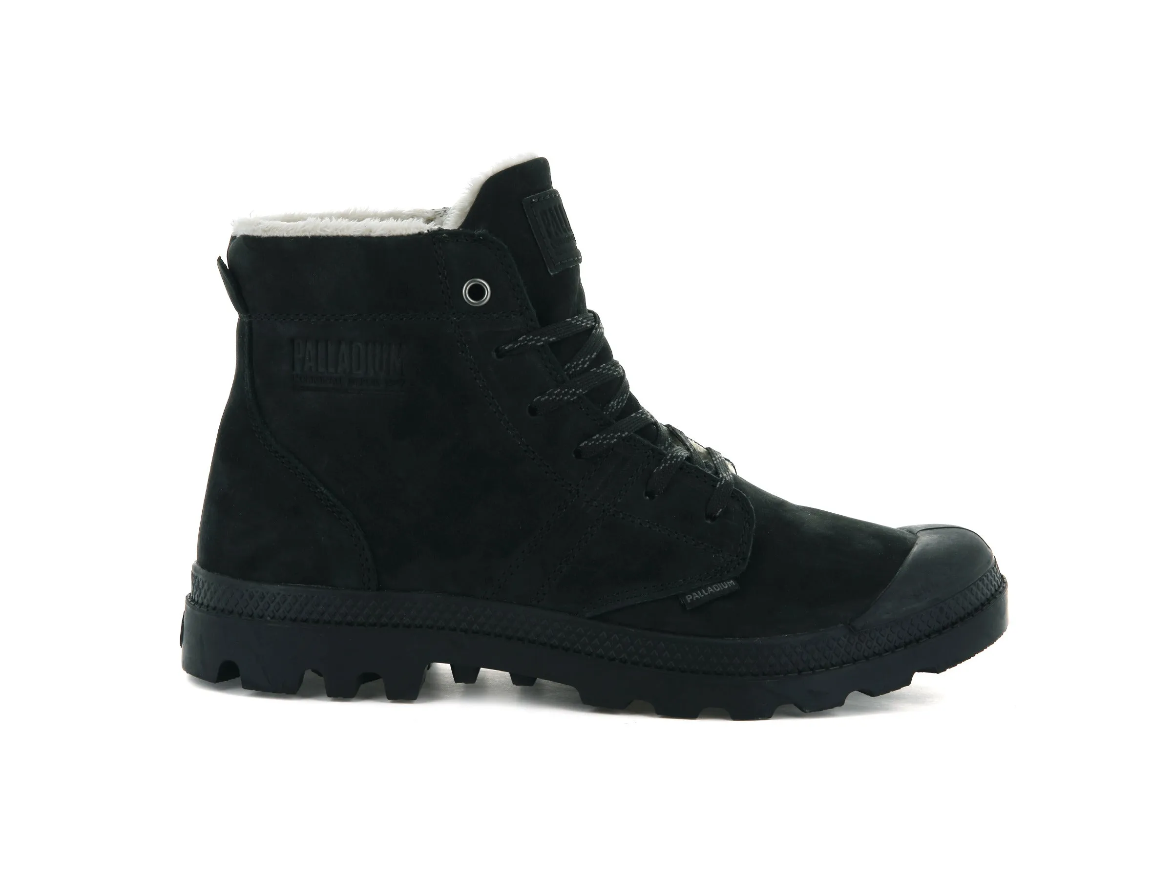 05981-001-M | PALLABROUSSE LEATHER S | BLACK/BLACK sold by Palladium Boots