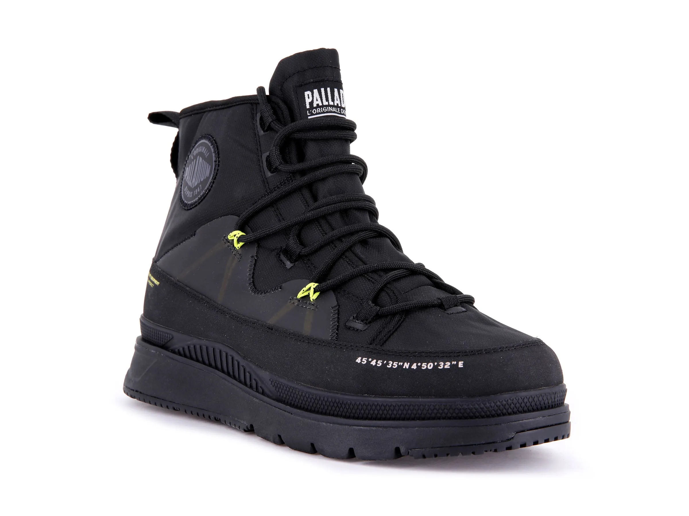 07981-001-M | PALLASIDER TRAVEL WATERPROOF+ | BLACK/BLACK sold by Palladium Boots product image thumbnail 2