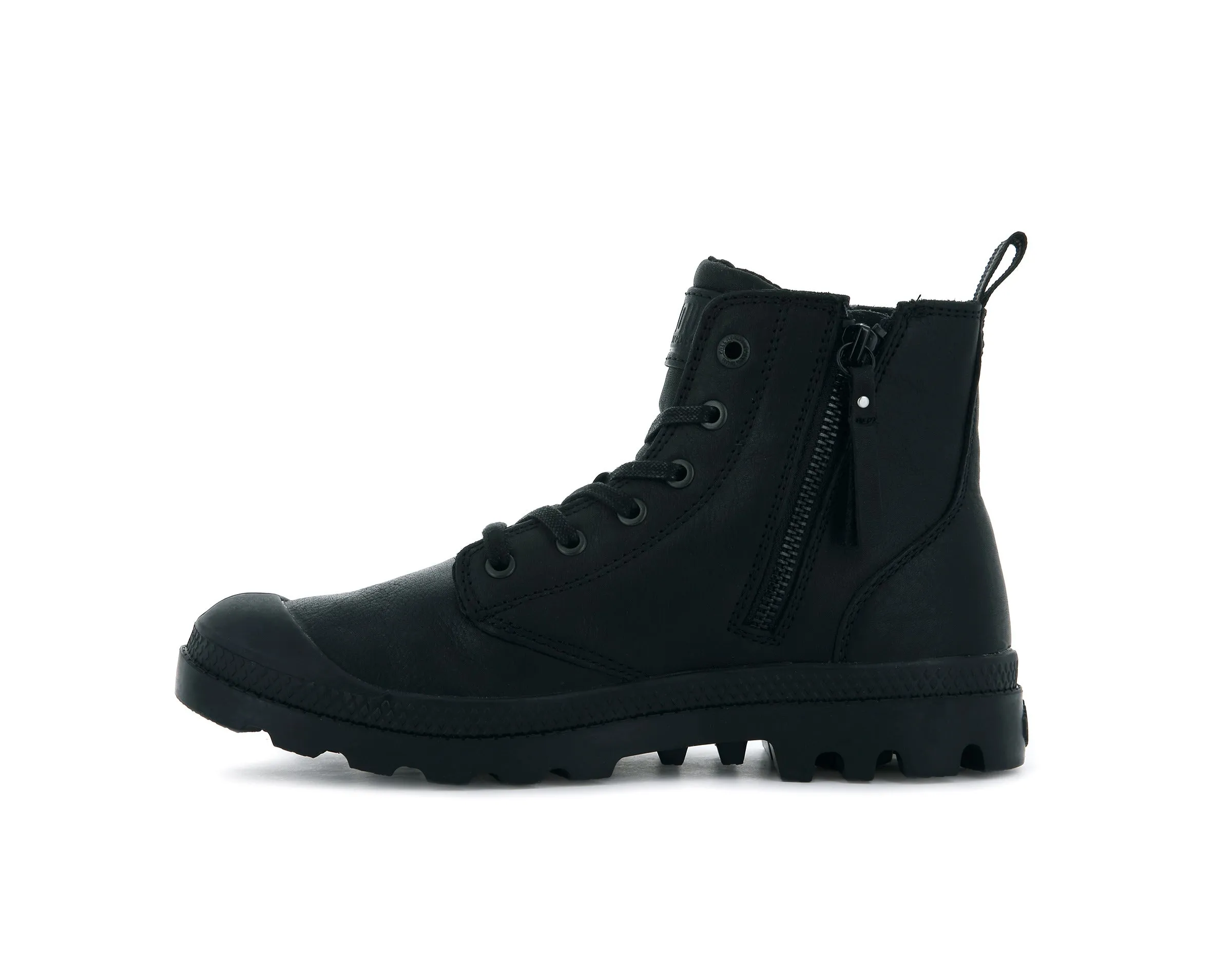 76888-008-M | PAMPA HI ZIP LTH ESS | BLACK/BLACK sold by Palladium Boots product image thumbnail 4