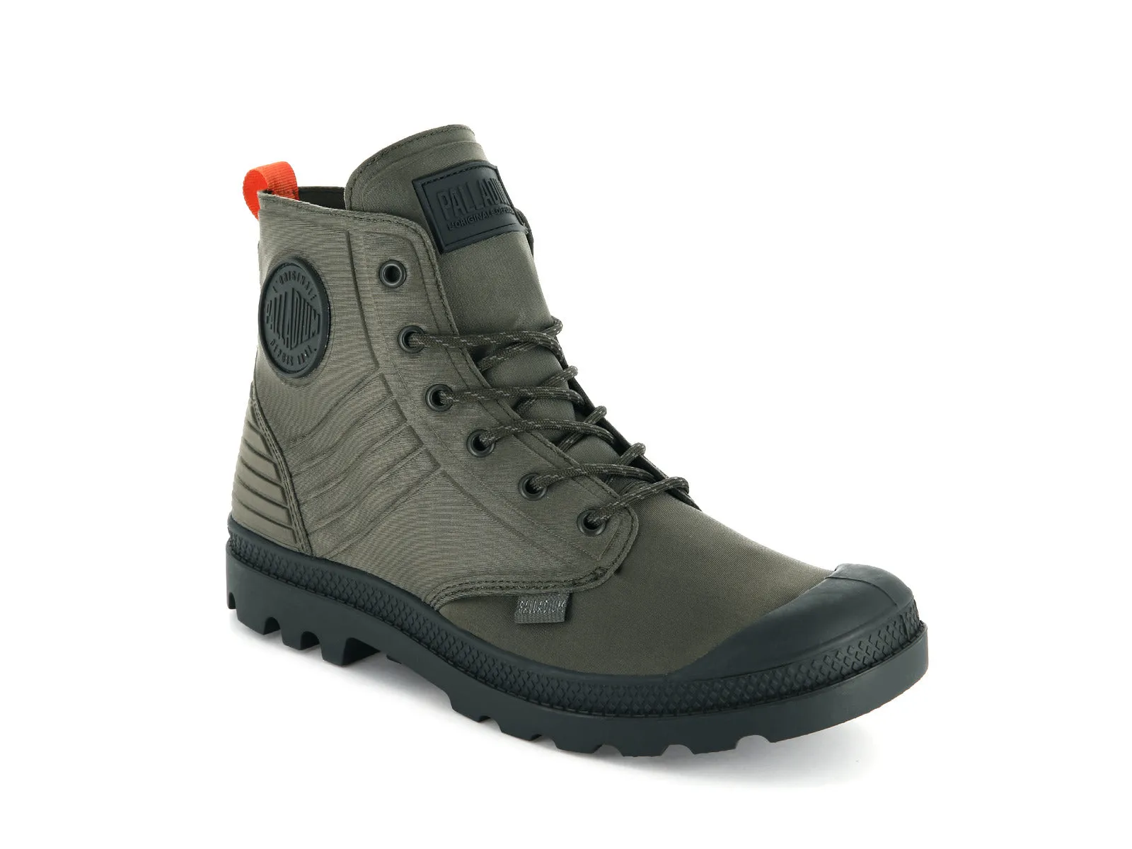 75988-335-M | PAMPA AMPHIBIAN | OLIVE NIGHT/FIRECRACKER sold by Palladium Boots product image thumbnail 2