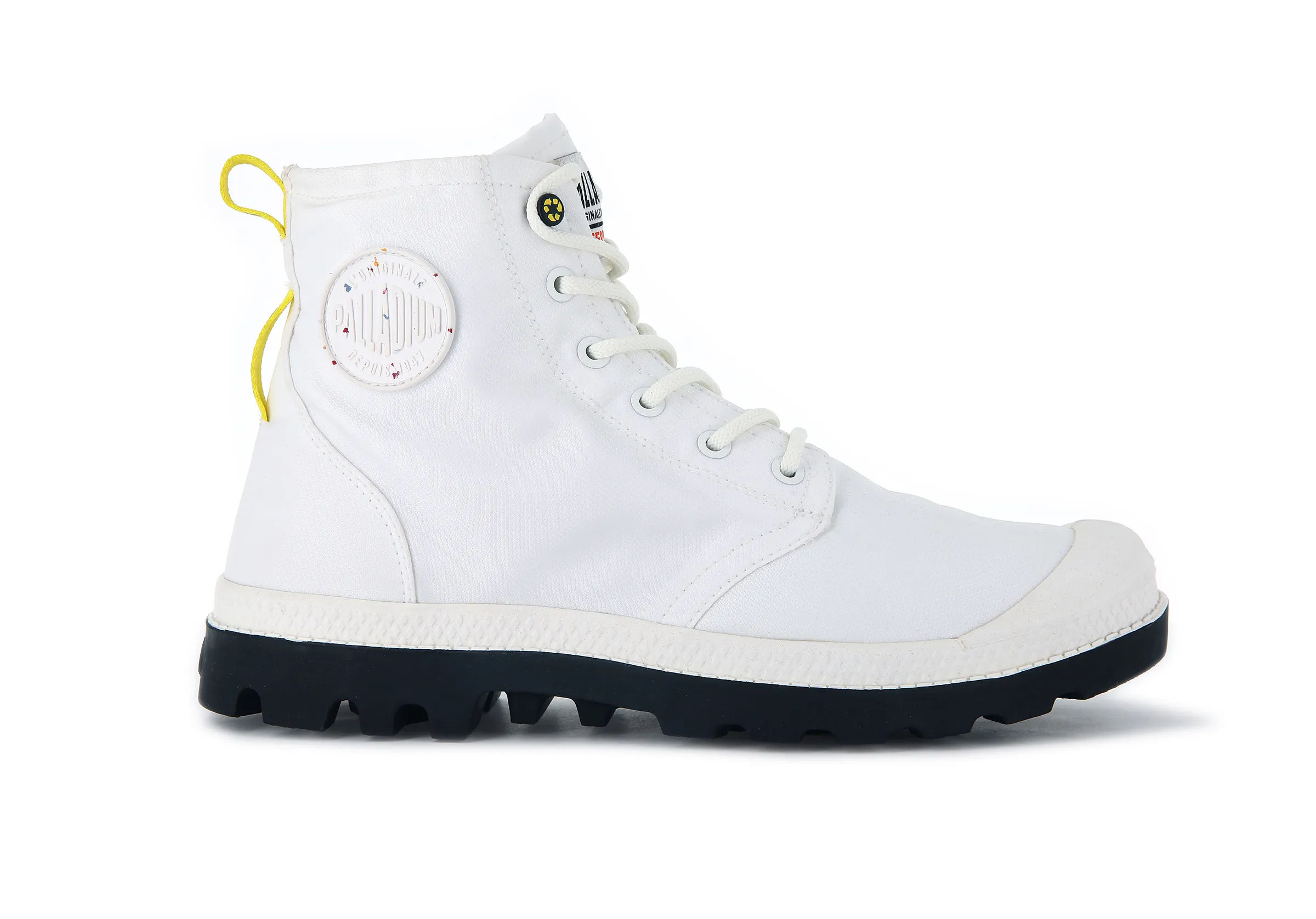 77233-116-M | PAMPA RECYCLE WATERPROOF+ 2 | STAR WHITE sold by Palladium Boots
