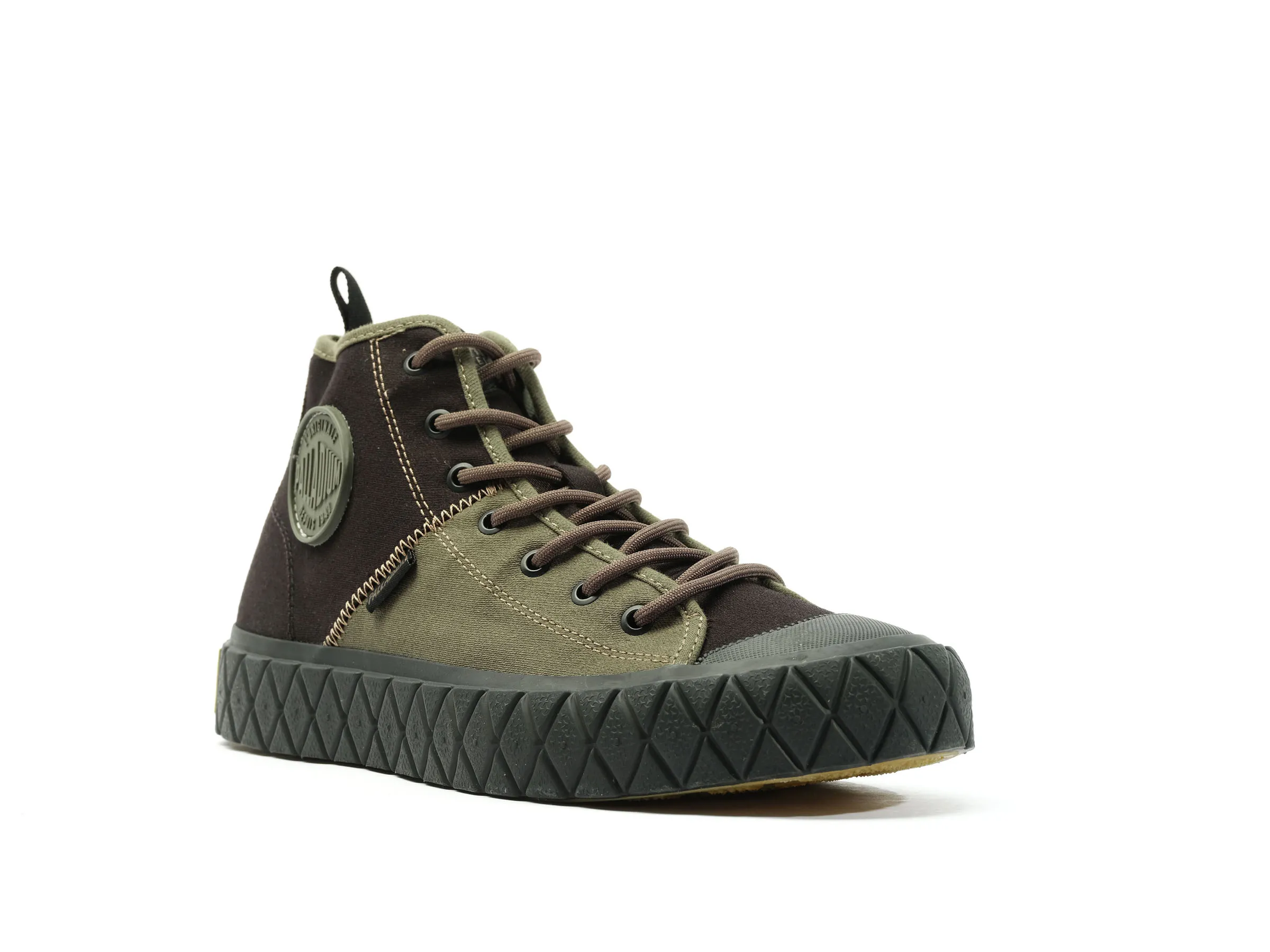 78570-077-M | PALLA ACE MID SUPPLY | BLACK/OLIVE NIGHT sold by Palladium Boots product image thumbnail 2