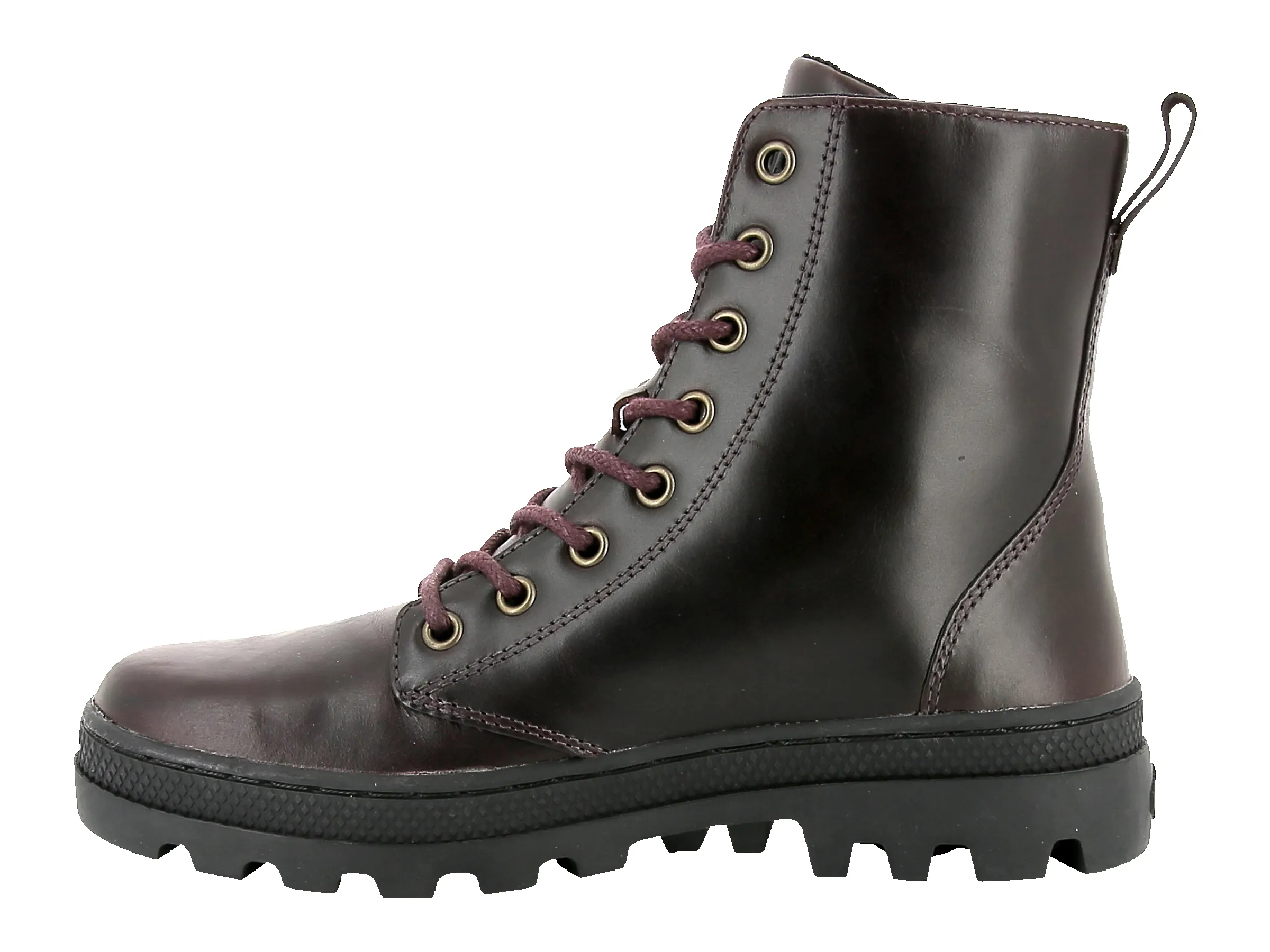95527-636-M | WOMENS PALLABOSSE OFF LEA | REGAL/BLACK sold by Palladium Boots product image thumbnail 4