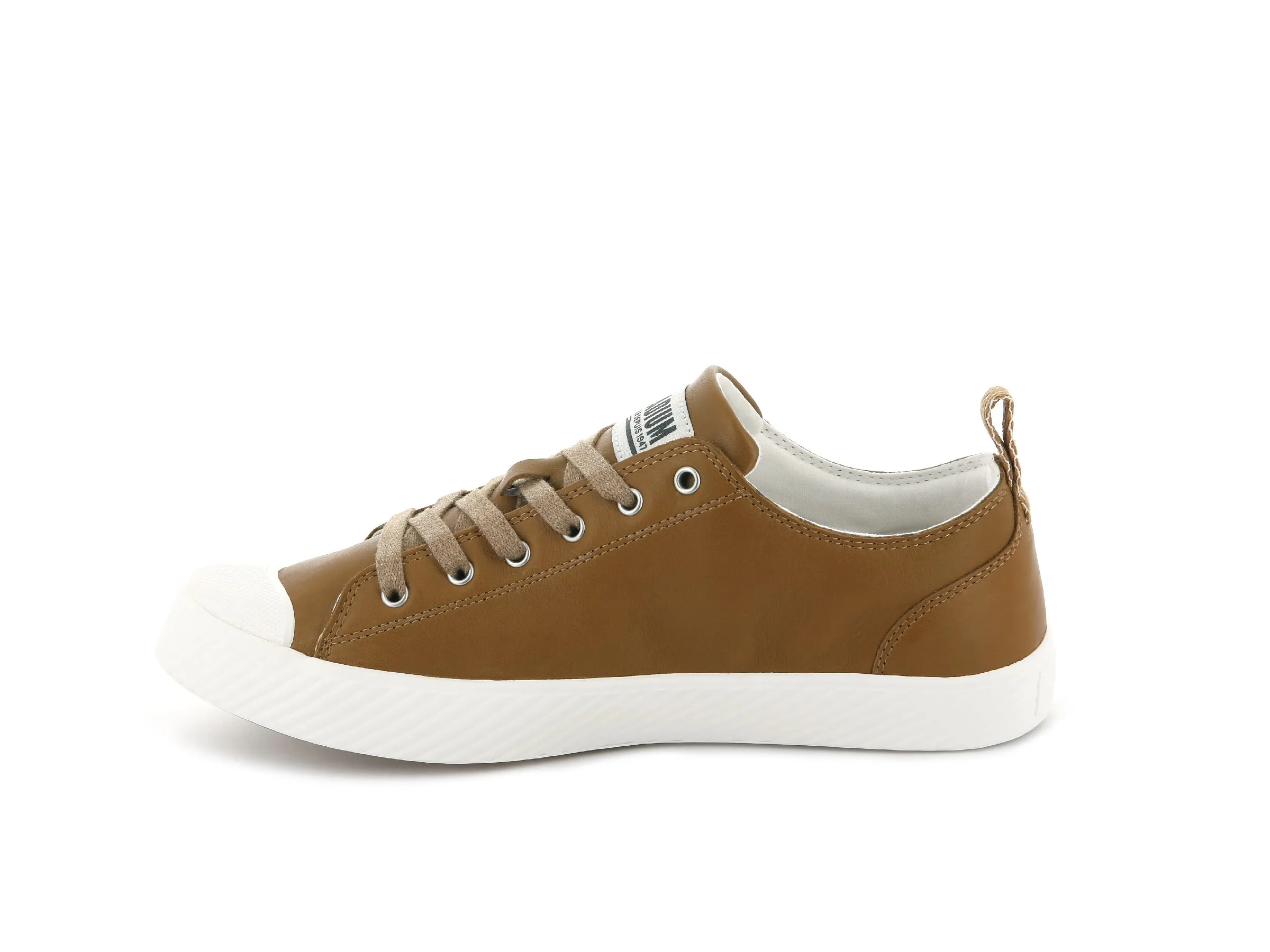 75954-238-M | PALLAPHOENIX LOW LEATHER | CATHAY SPICE/MARSHMALLOW sold by Palladium Boots product image thumbnail 4