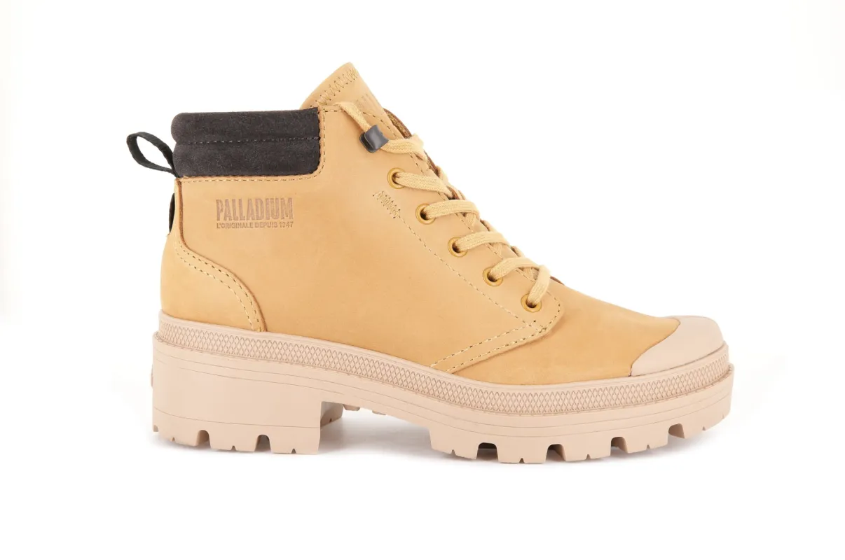 97971-717-M | PALLABASE LO CUFF | AMBER GOLD sold by Palladium Boots