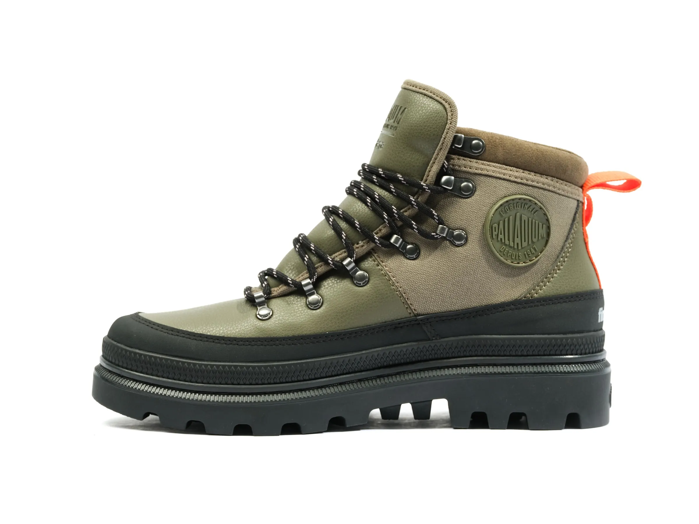 78554-309-M | PALLATROOPER HIKER WP+ X FINISTERRE | OLIVE NIGHT sold by Palladium Boots product image thumbnail 4
