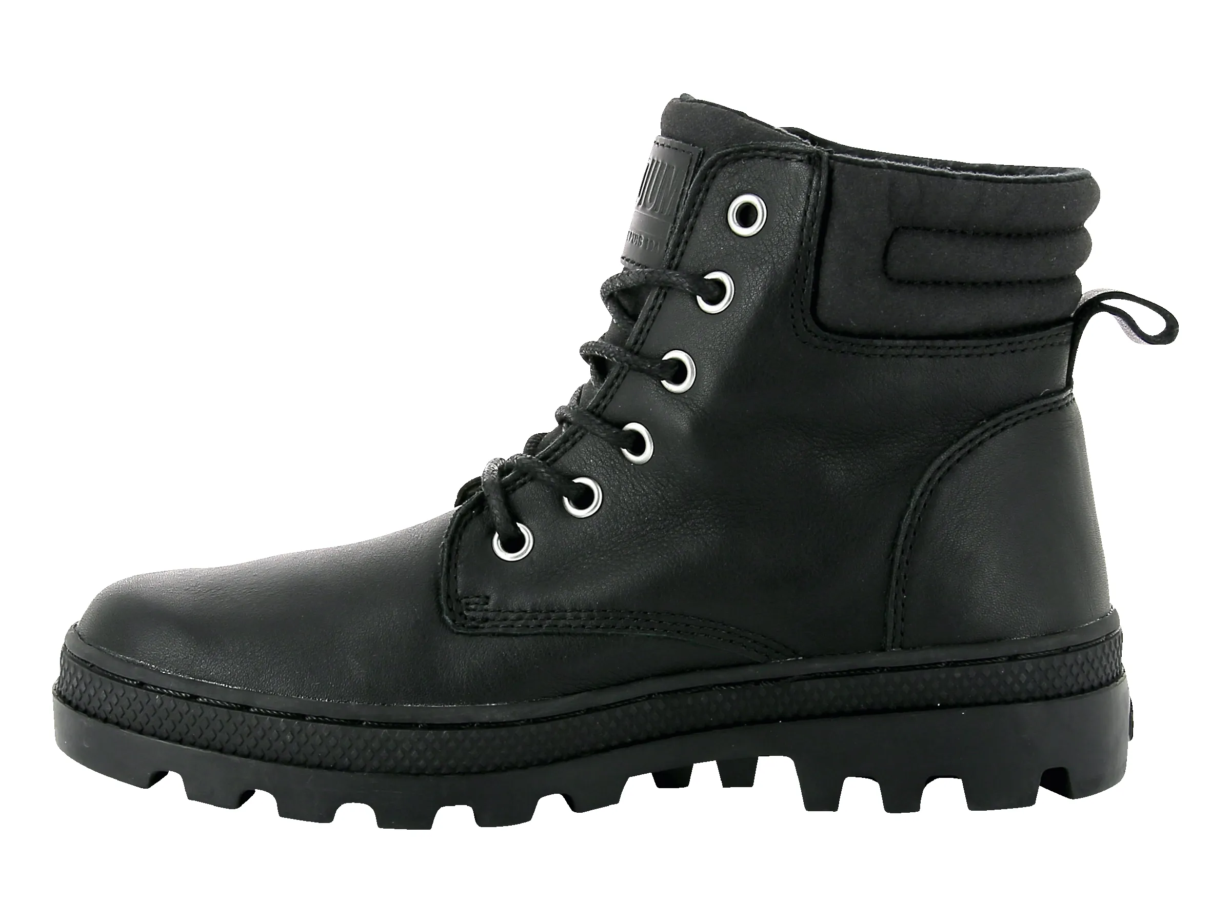 95522-060-M | WOMENS PALLABOSSE HI CUFF L | BLACK/BLACK sold by Palladium Boots product image thumbnail 4
