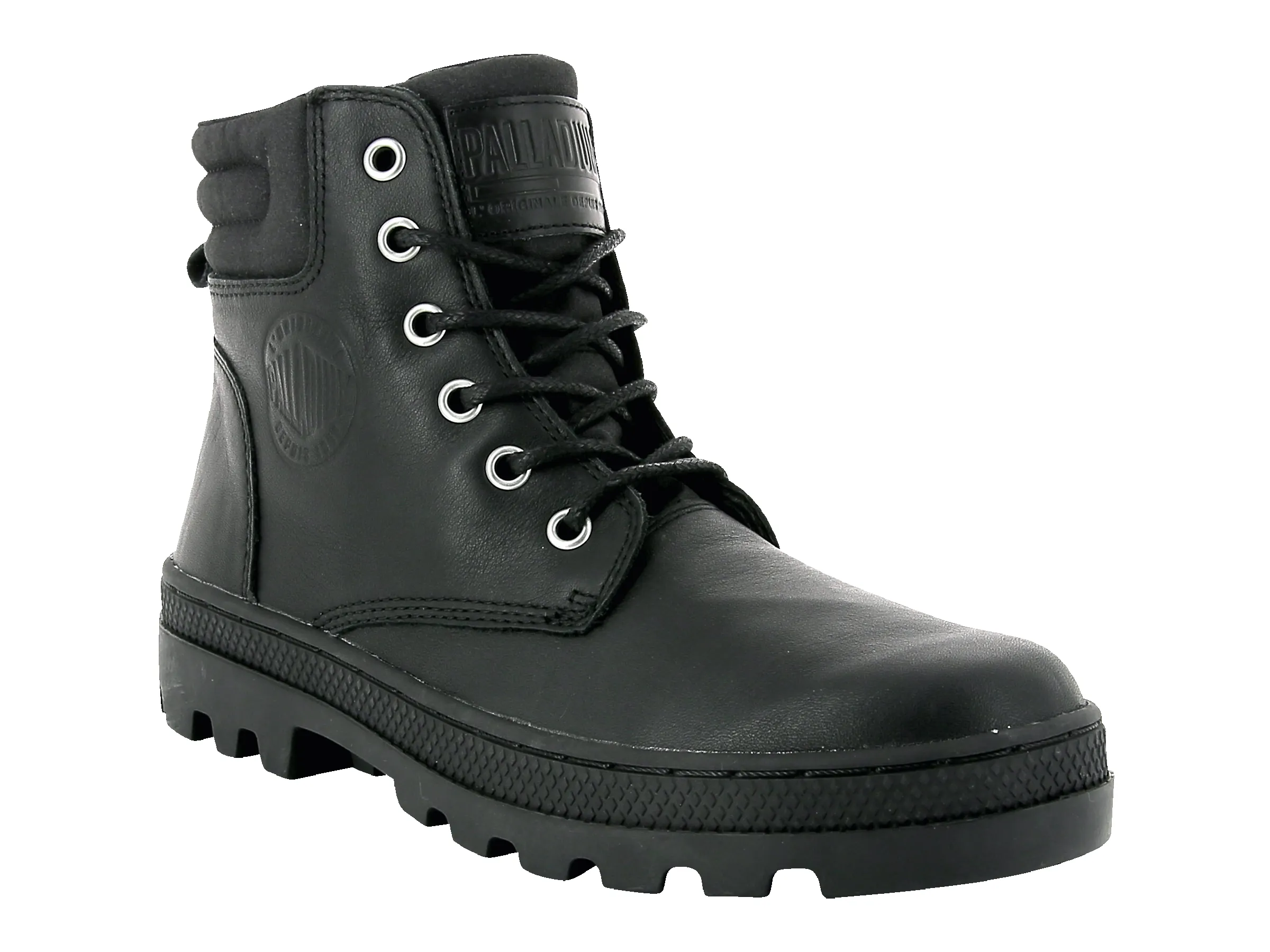 95522-060-M | WOMENS PALLABOSSE HI CUFF L | BLACK/BLACK sold by Palladium Boots product image thumbnail 2