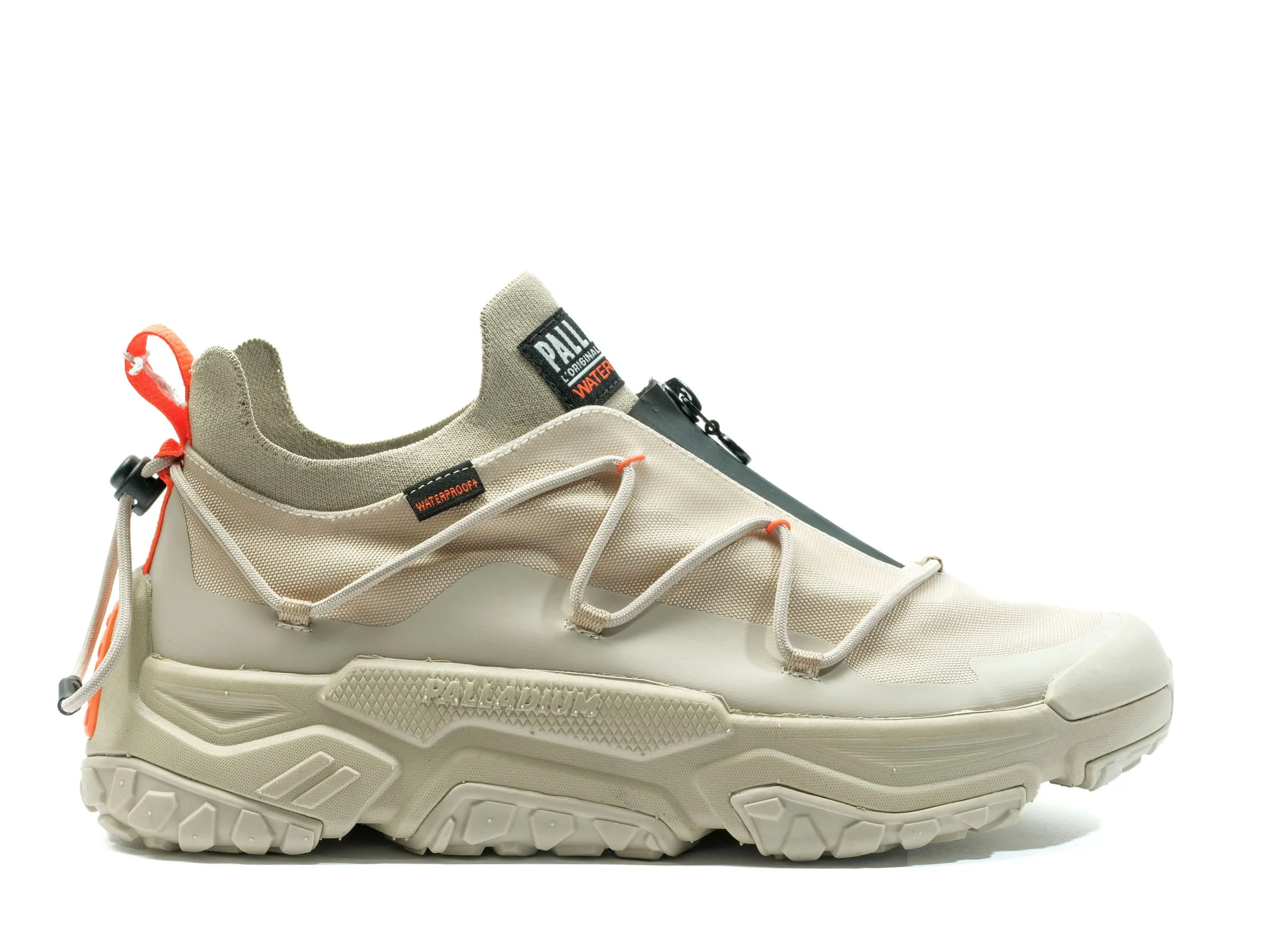 79112-215-M | OFF-GRID LO ZIP WP+ | SAFARI sold by Palladium Boots