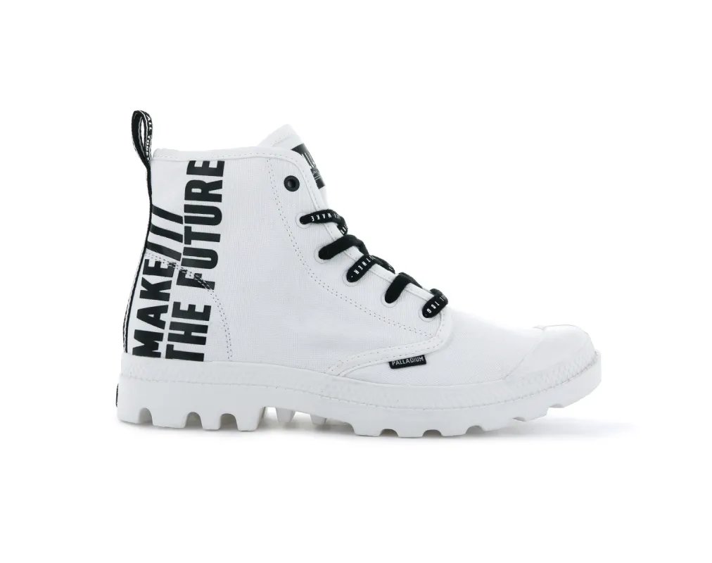 76885-116-M | PAMPA HI FUTURE | WHITE sold by Palladium Boots
