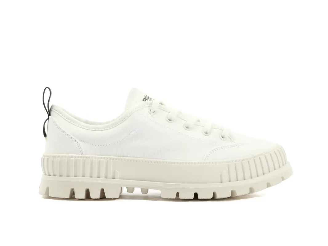 78569-116-M | PALLASHOCK LO ORGANIC 2 | STAR WHITE sold by Palladium Boots