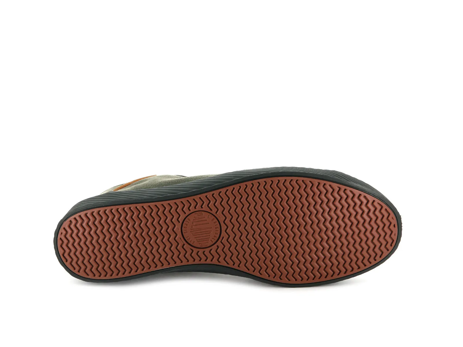 75956-327-M | PALLAPHOENIX MID CANVAS | OLIVE NIGHT/BELUGA sold by Palladium Boots product image thumbnail 5