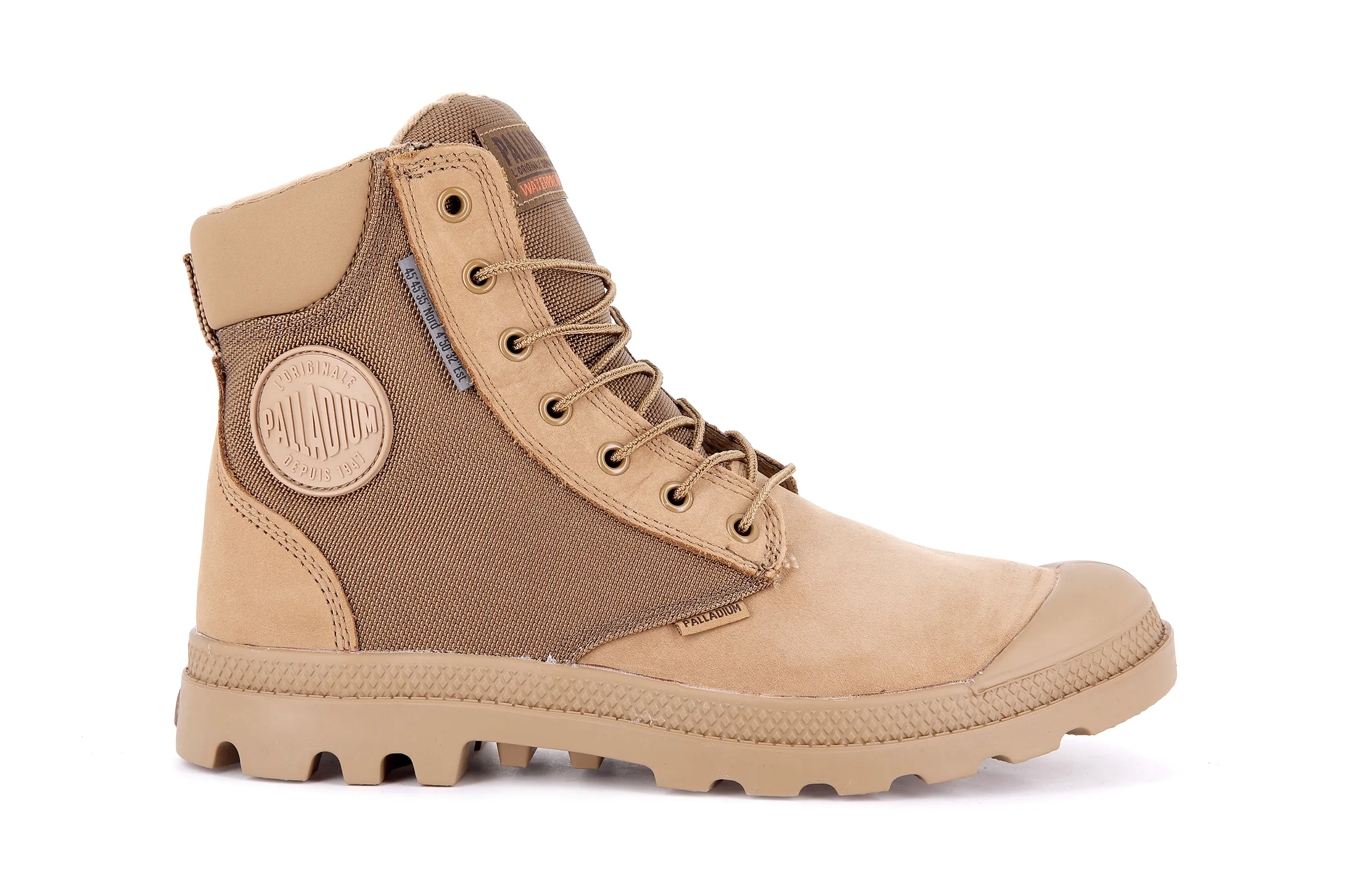 77235-252-M | PAMPA SC WPN U-S | DEAR BROWN sold by Palladium Boots