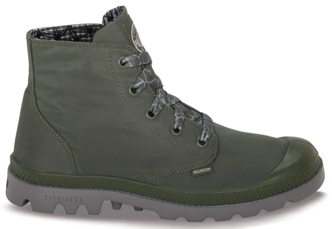 93085-304-M | PAMPA PUDDLE LITE WP | R GREEN/METAL sold by Palladium Boots