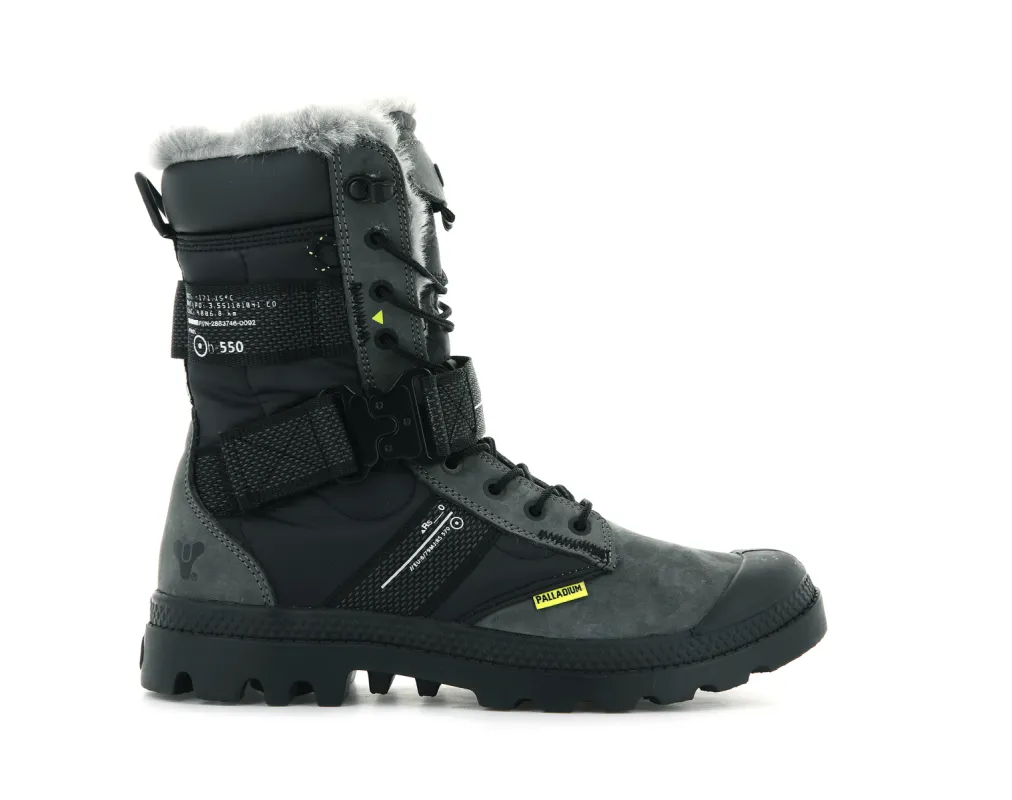 77132-018-M | PAMPA EUROPA TACTICAL | BLACK/RAVEN sold by Palladium Boots