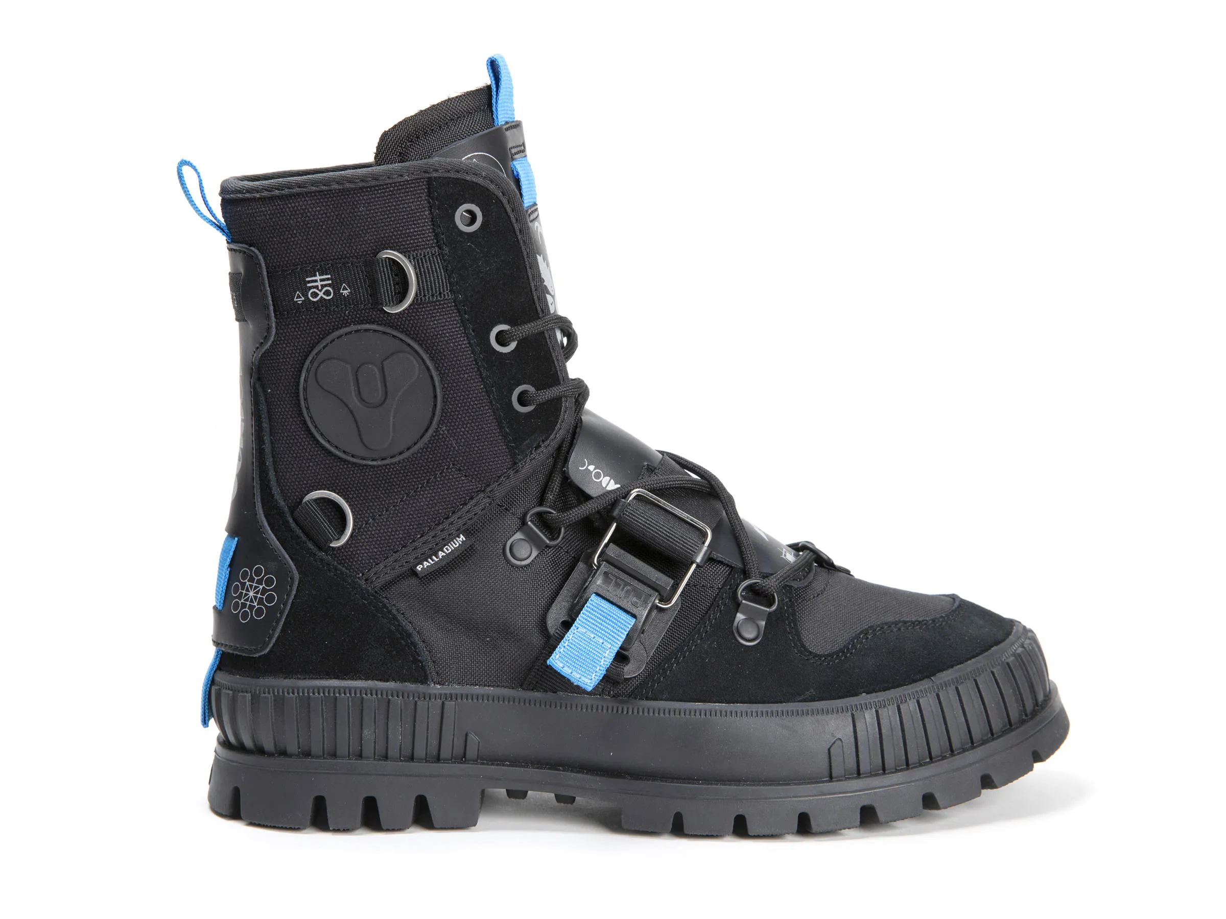 78457-008-M | PALLASHOCK X DESTINY | BLACK sold by Palladium Boots
