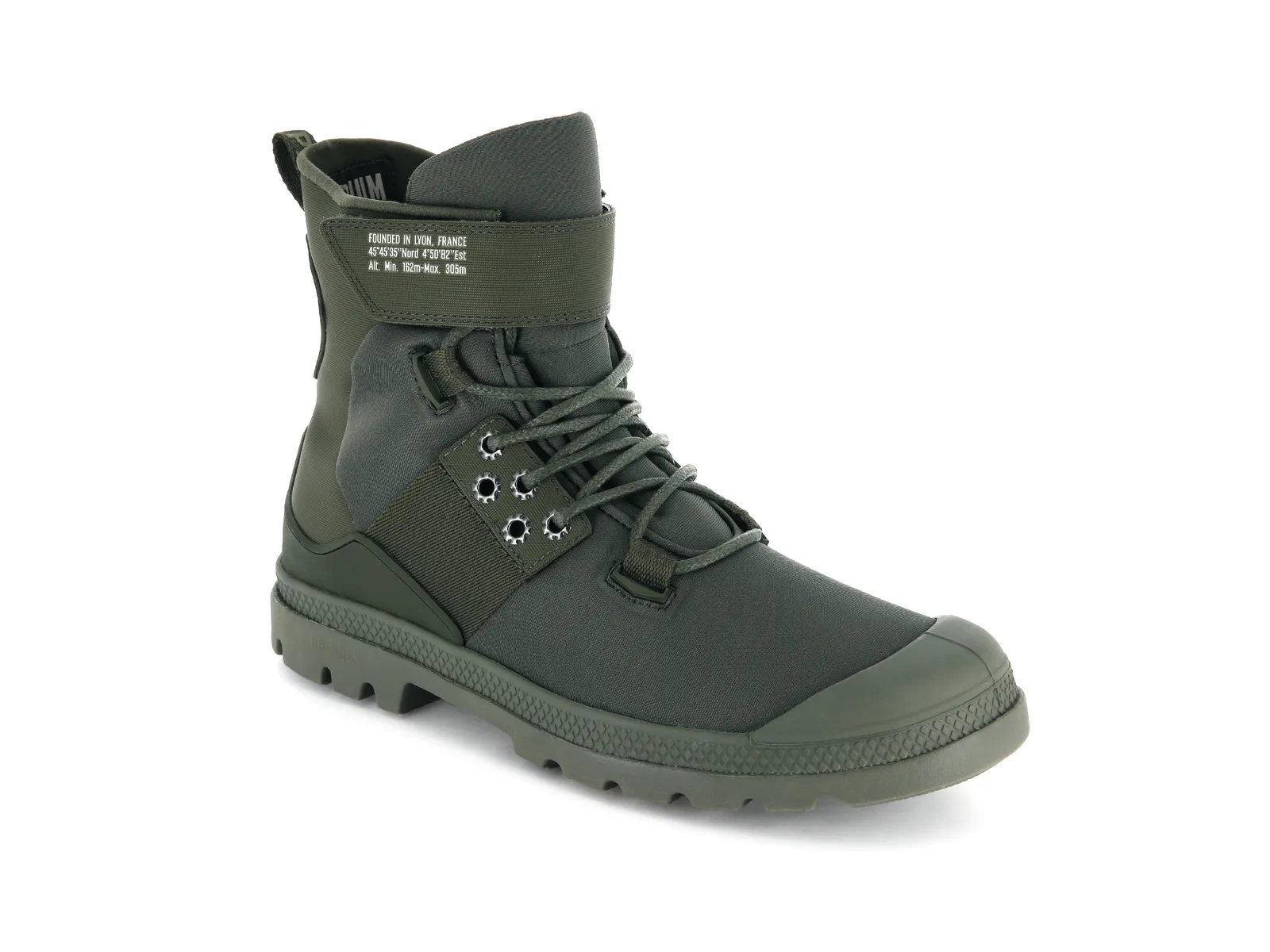 75972-334-M | PAMPA HI LITE+ CB | OLIVE NIGHT/DUSTY OLIVE/MOONBEAM sold by Palladium Boots product image thumbnail 2