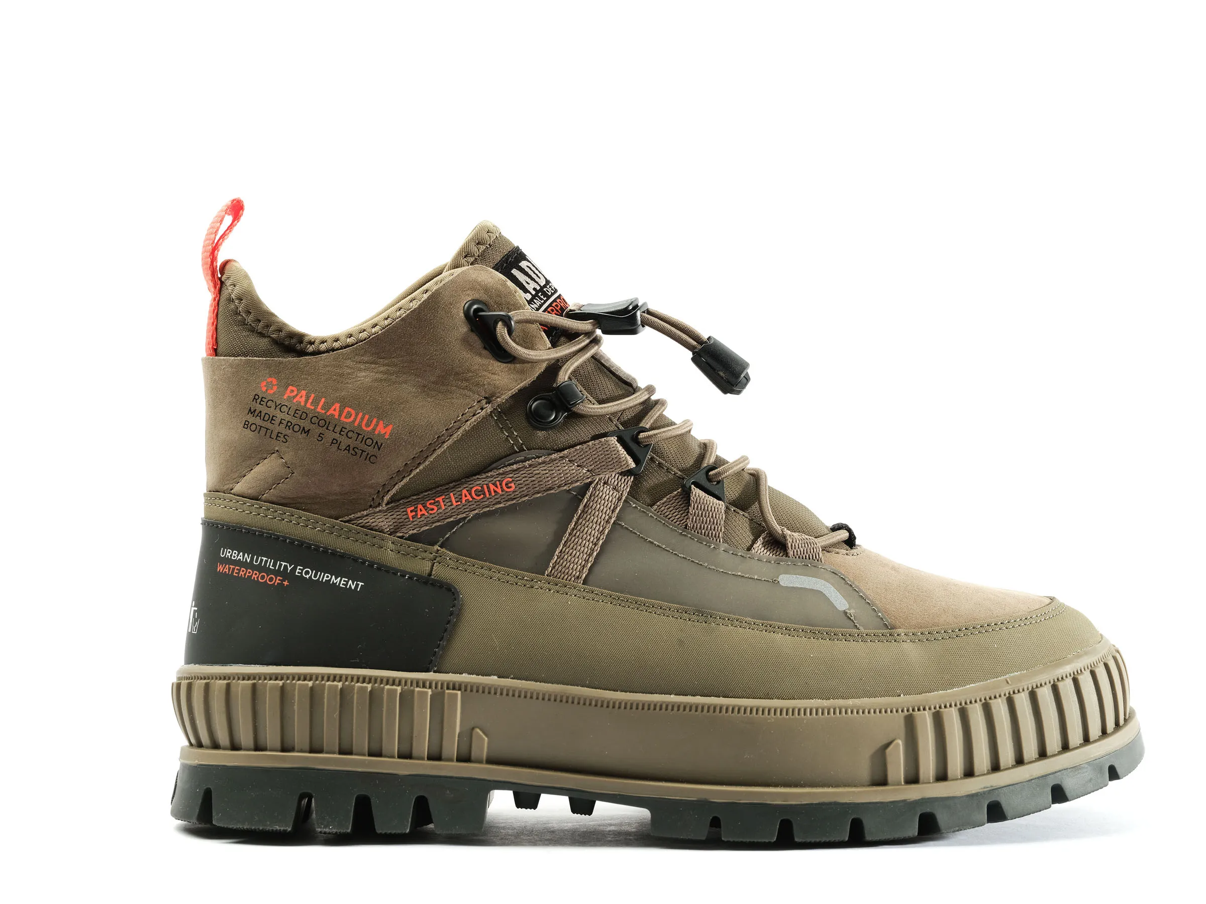 77989-377-M | PALLASHOCK TRAVEL WP+ | DUSKY GREEN sold by Palladium Boots