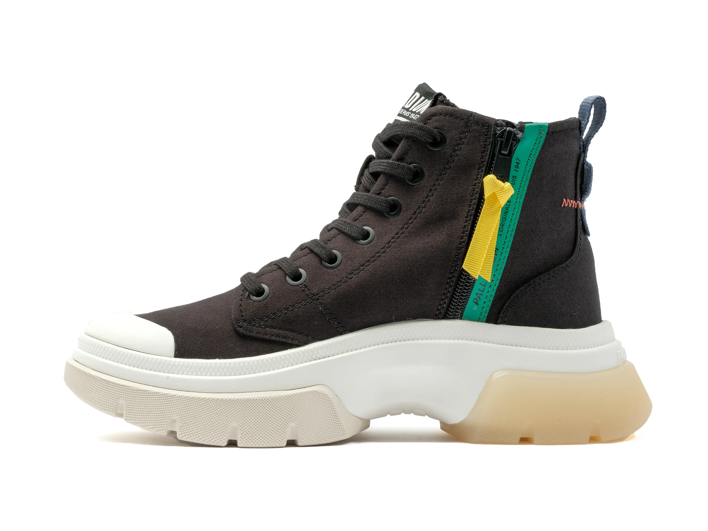 98576-008-M | PALLAWAVE MID METRO | BLACK sold by Palladium Boots product image thumbnail 4