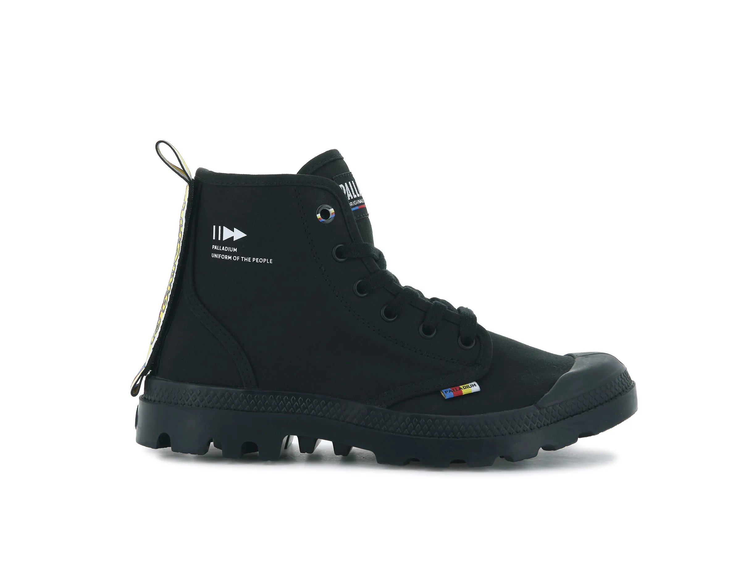 76860-008-M | PAMPA DARE EXCHANGE | BLACK/BLACK sold by Palladium Boots