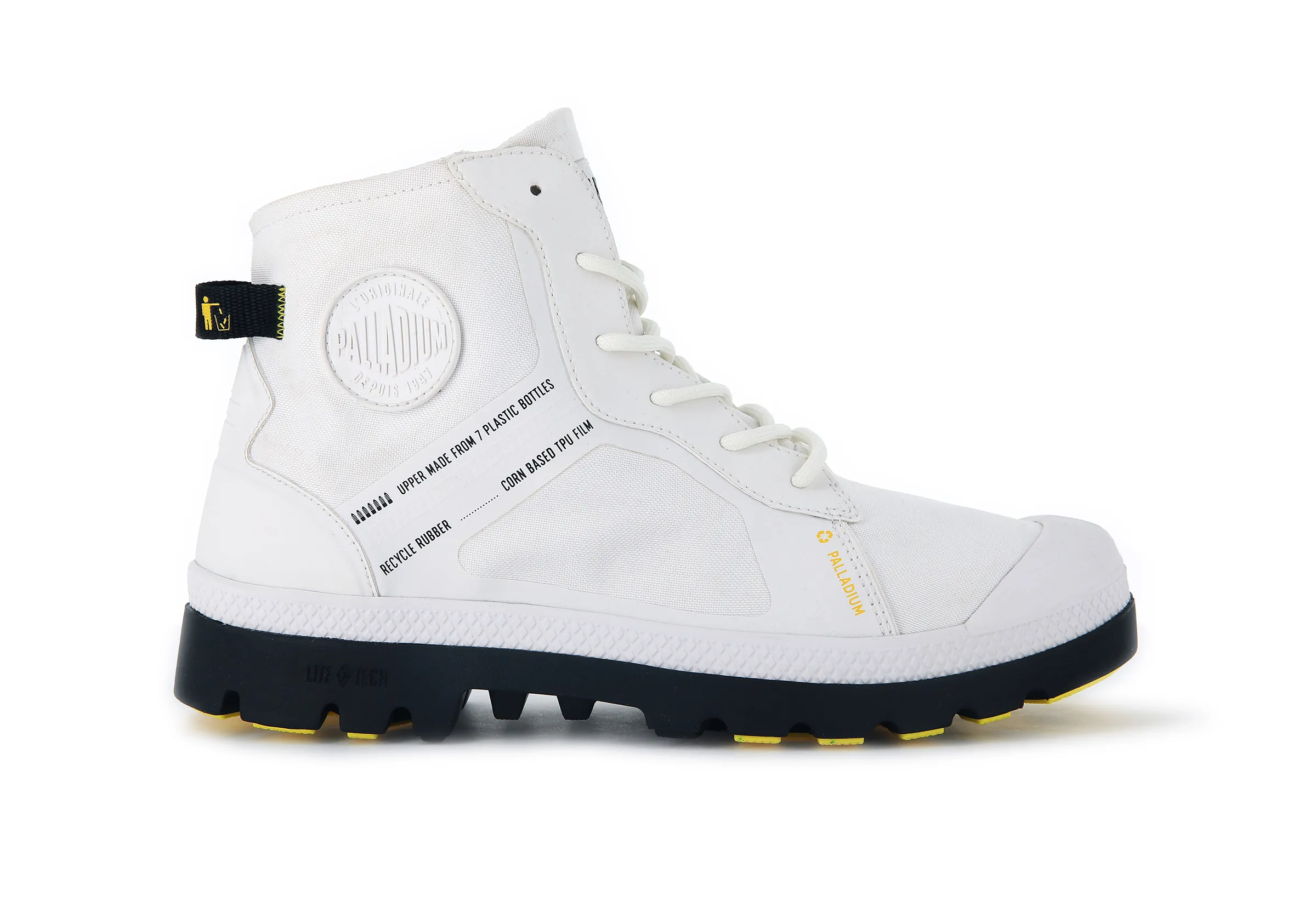 77228-116-M | PAMPA LITE+ RC WP+ 2 | STAR WHITE sold by Palladium Boots