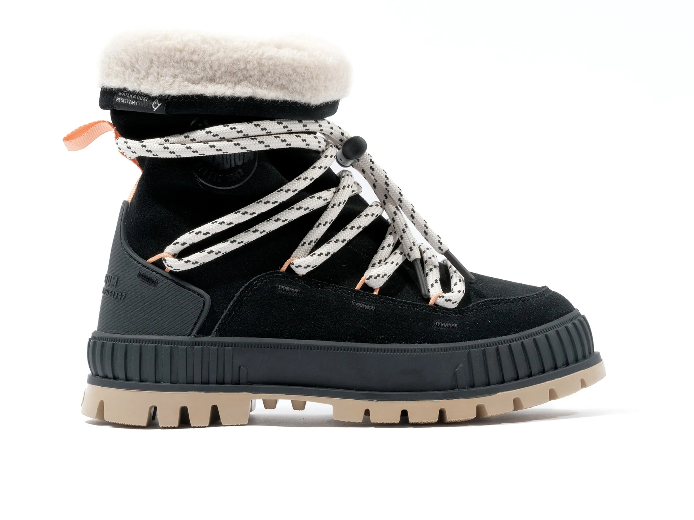 94349-008-M | PALLASHOCK HIVER | BLACK sold by Palladium Boots