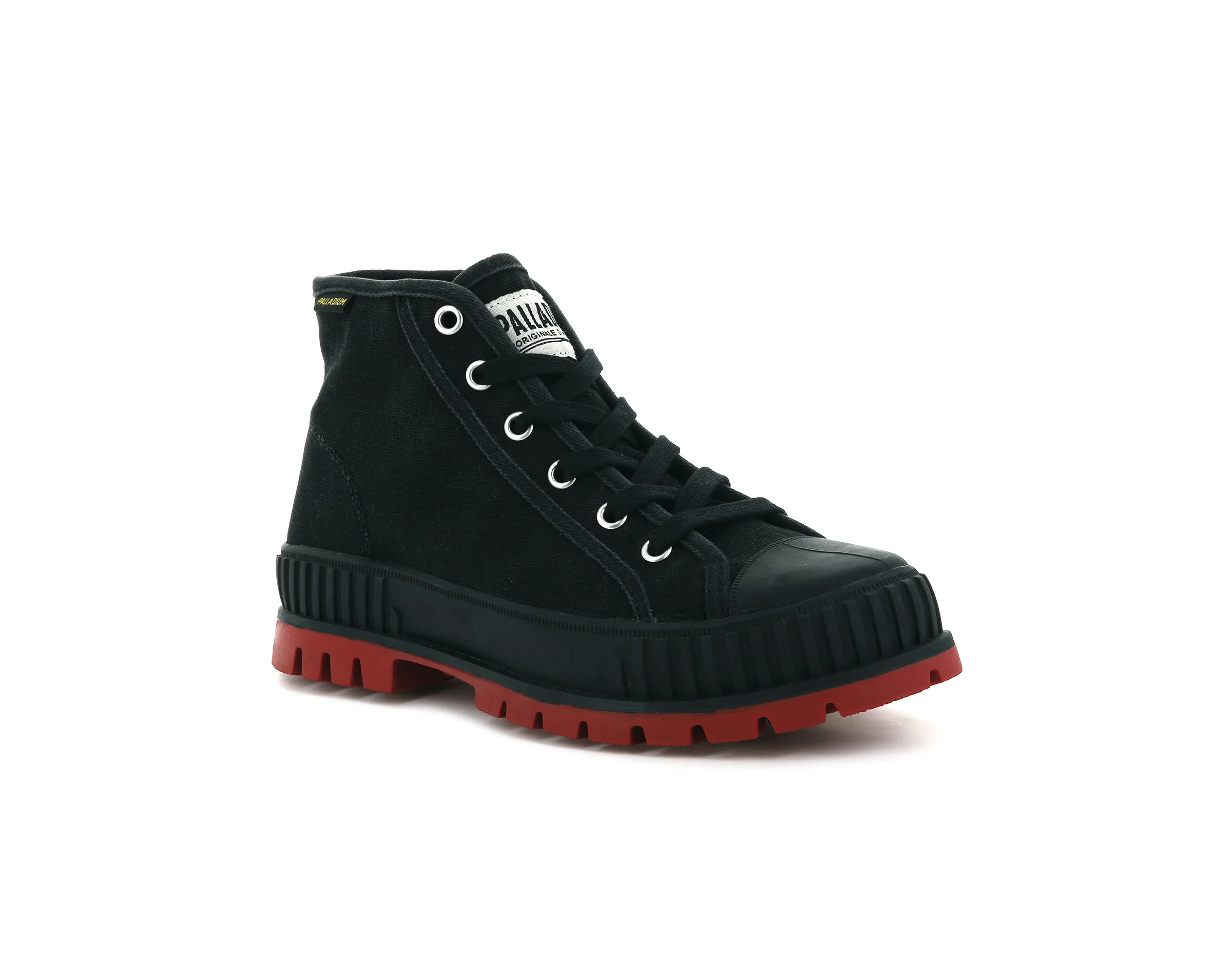 76681-004-M | PALLASHOCK MID OG | BLACK/RED sold by Palladium Boots product image thumbnail 2