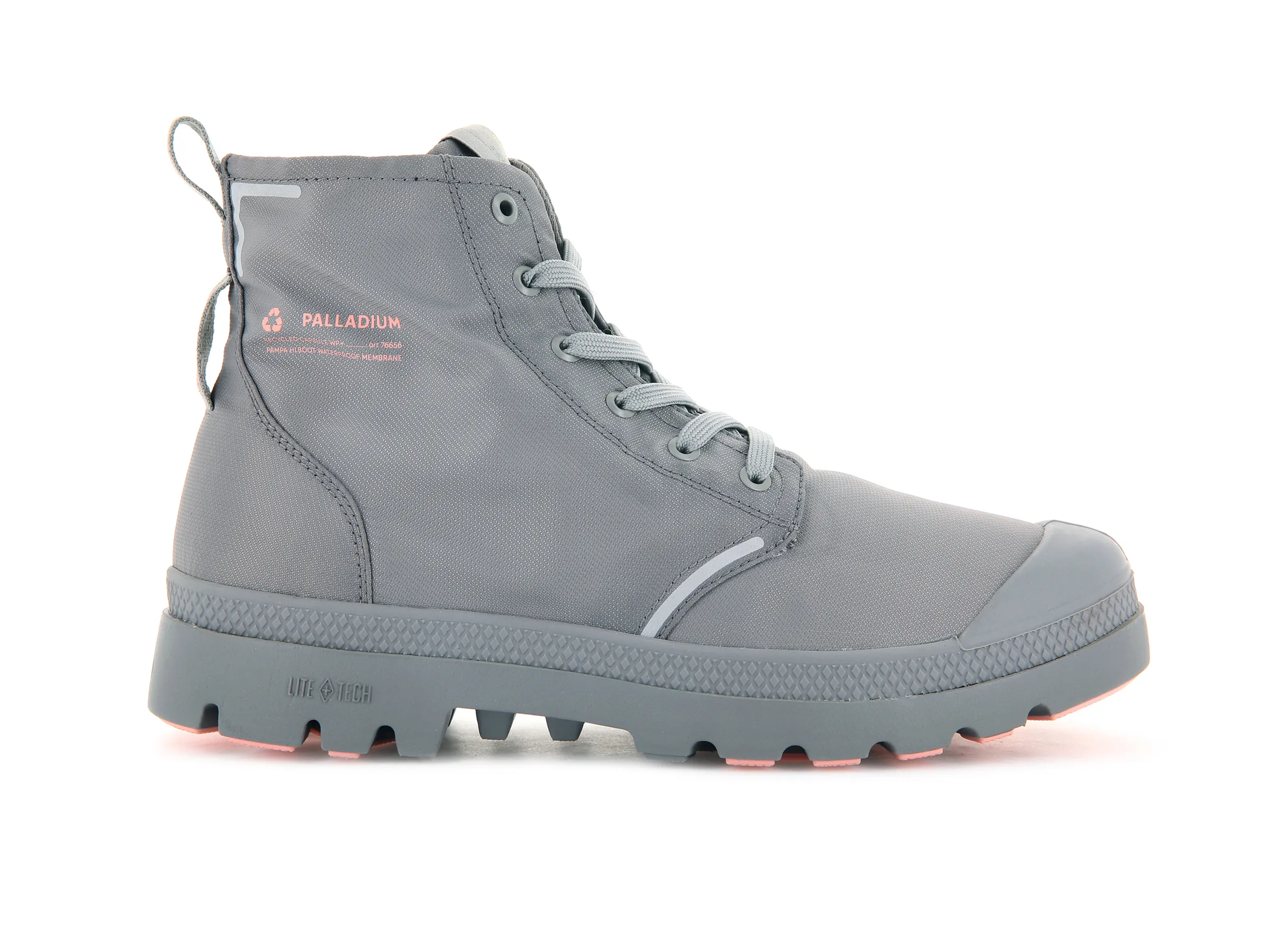 76656-071-M | PAMPA LITE+ RECYCLE WP+ | GRAY FLANNEL sold by Palladium Boots