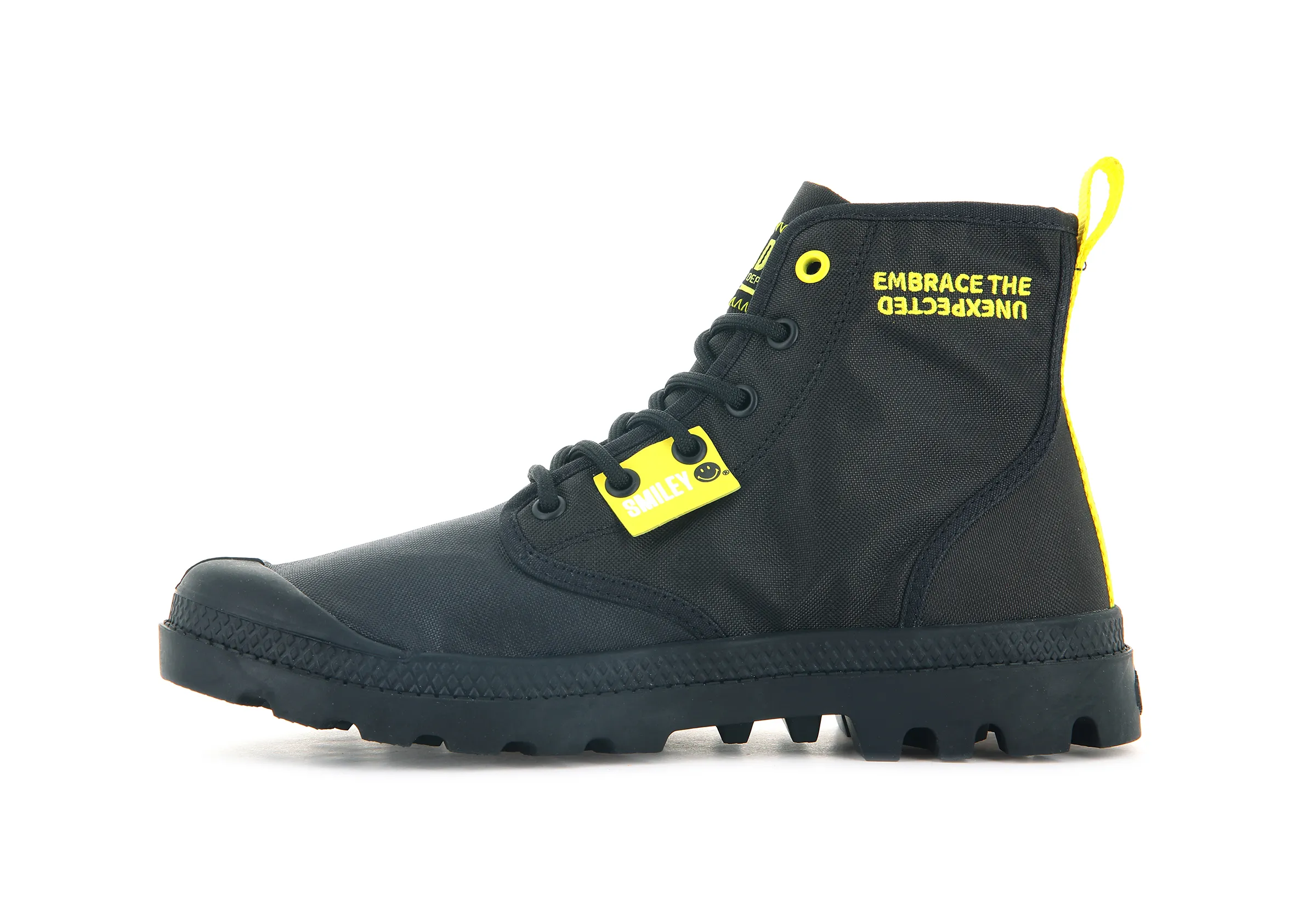 77221-010-M | PAMPA SMILEY CHANGE | BLACK/BLACK sold by Palladium Boots product image thumbnail 4