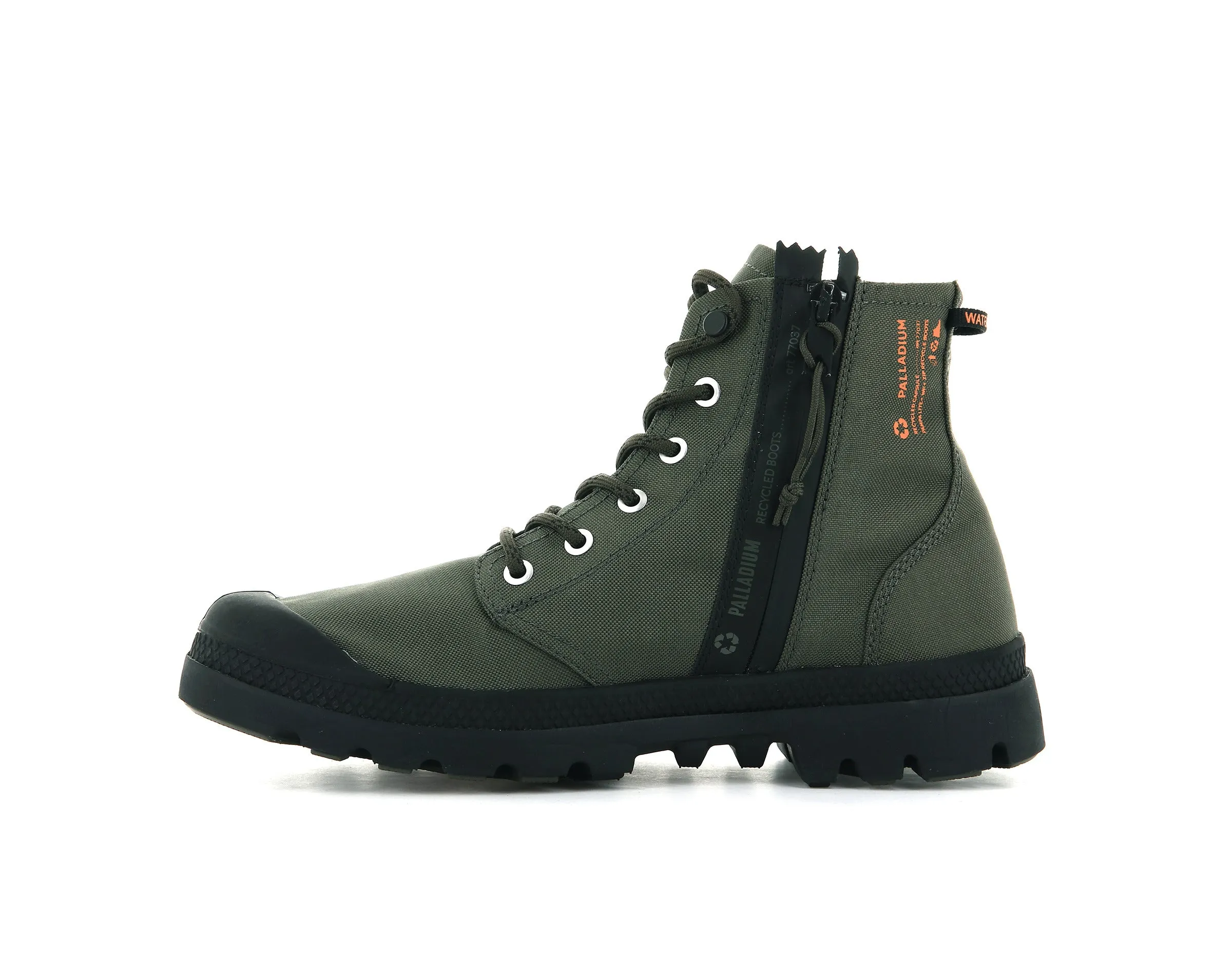 77037-309-M | PAMPA RECYCLE LITE+ WP+Z | OLIVE NIGHT sold by Palladium Boots product image thumbnail 4
