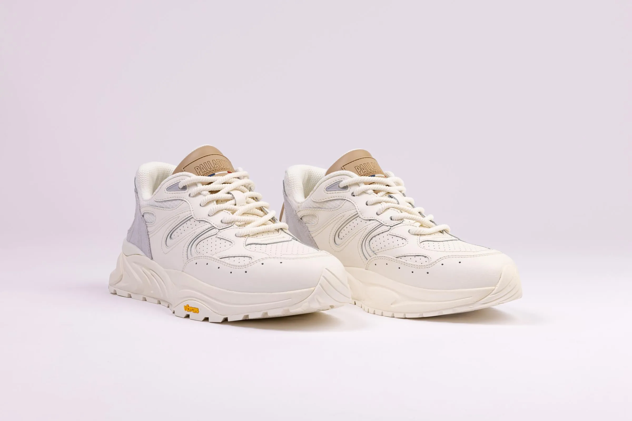 08625-106-M | MENS PALLAVORTEX JOGGER | WHITE /GRAY sold by Palladium Boots product image thumbnail 4