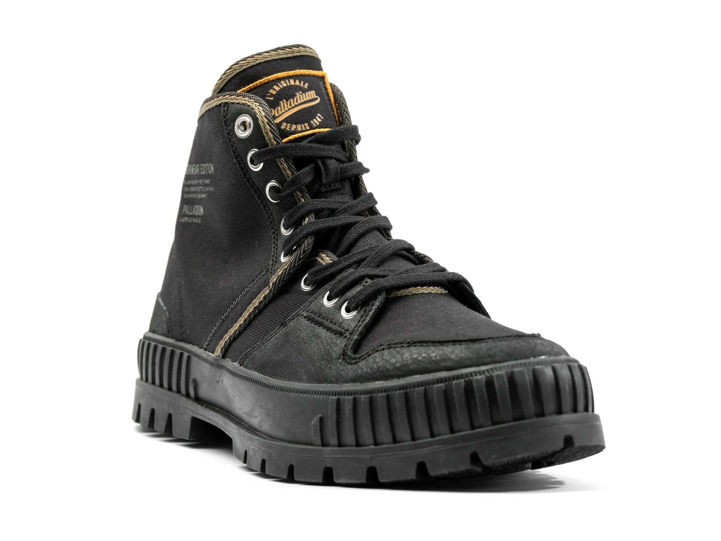 78565-001-M | PALLASHOCK WORKWEAR | BLACK/BLACK sold by Palladium Boots product image thumbnail 2