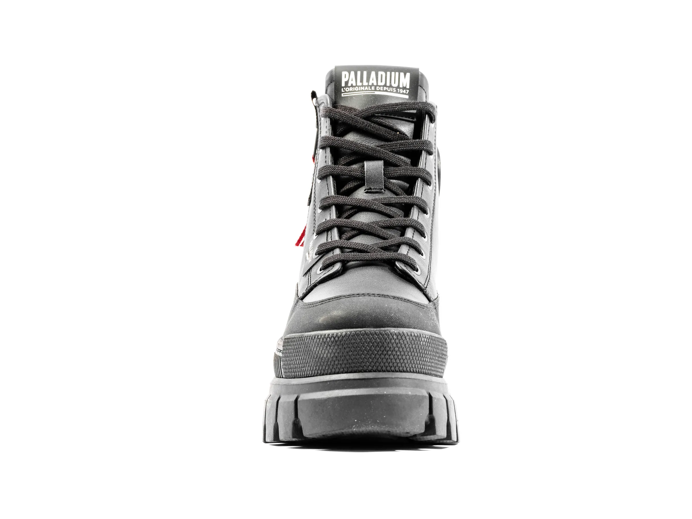 98859-001-M | REVOLT BOOT ZIP LEATHER | BLACK/BLACK sold by Palladium Boots product image thumbnail 3