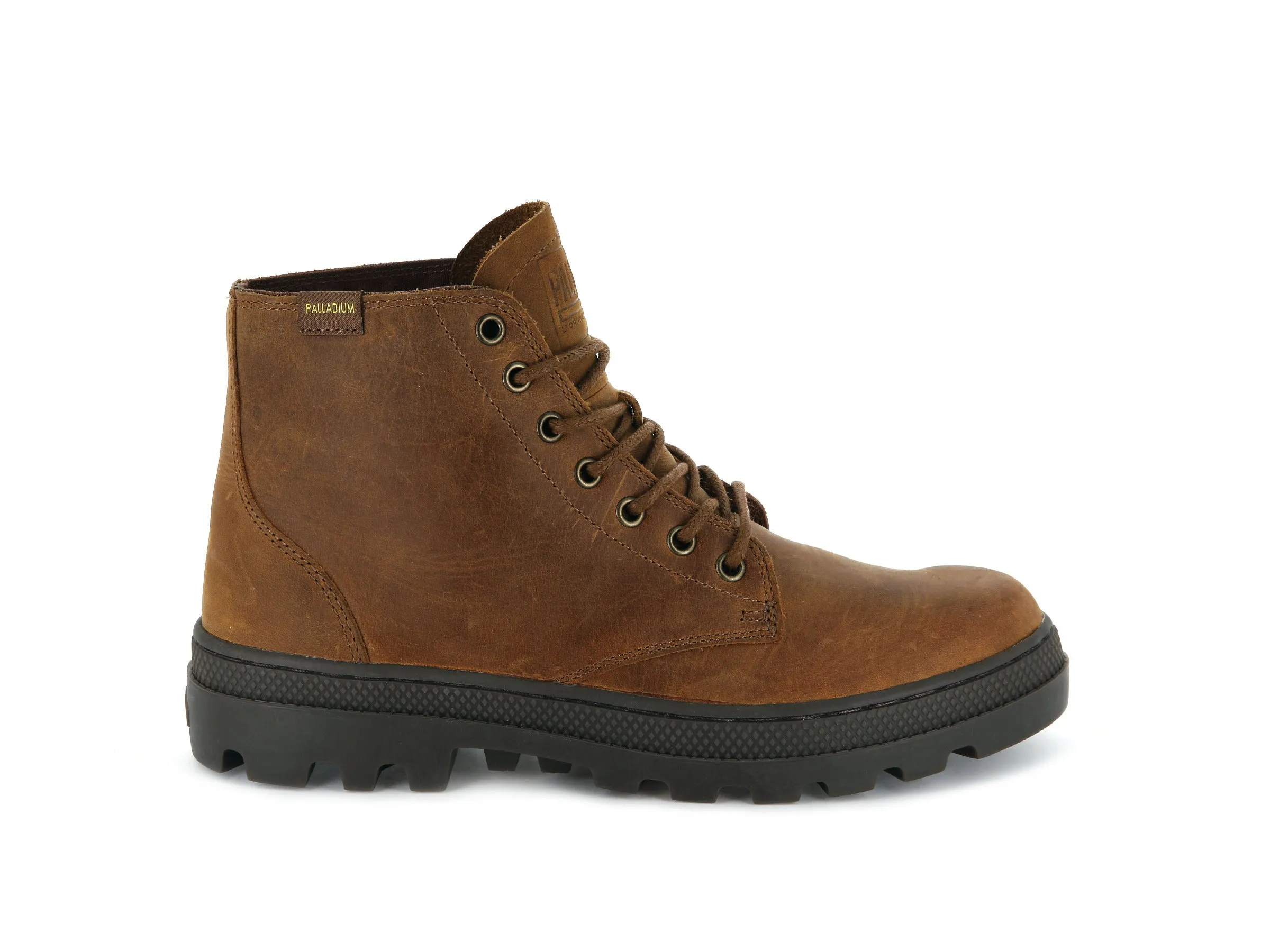 05525-740-M | PALLABOSSE MID | SUNRISE/DARK GUM sold by Palladium Boots