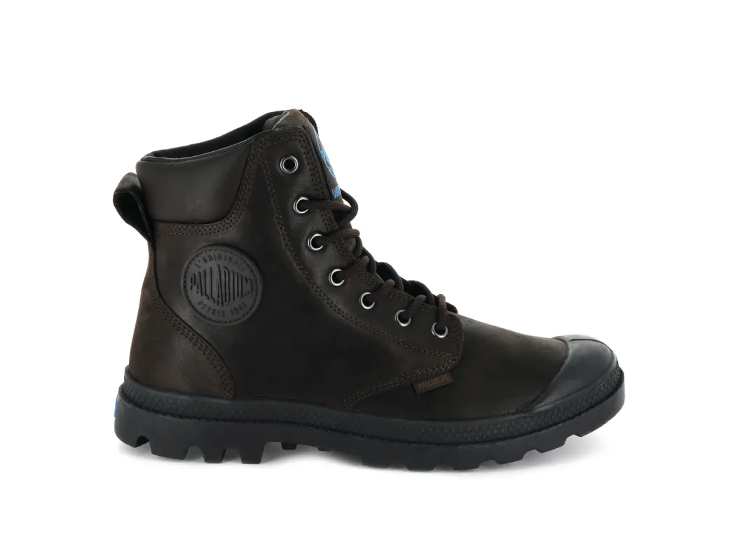 73231-249-M | PAMPA CUFF WP LUX | CHOCOLATE sold by Palladium Boots
