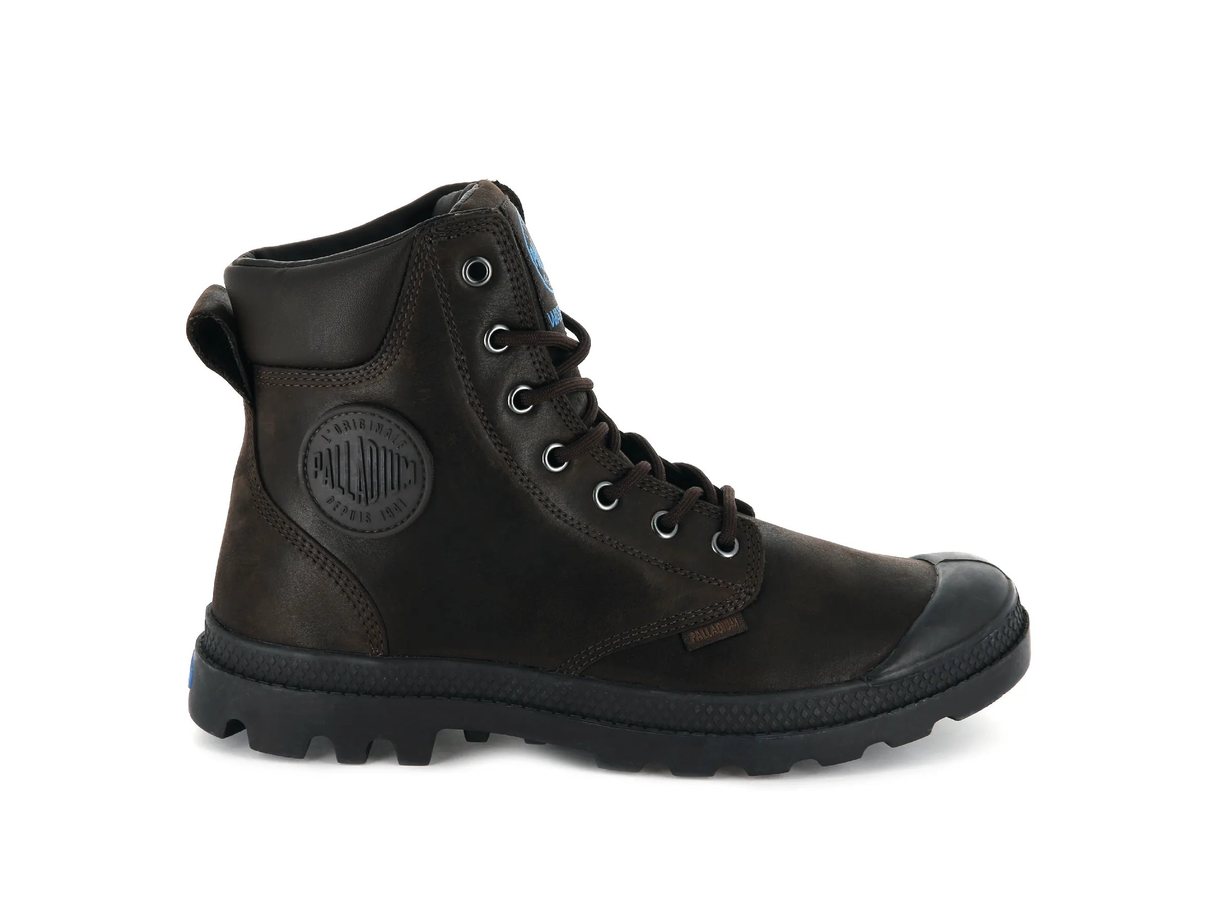 73231-249-M | PAMPA CUFF WP LUX | CHOCOLATE sold by Palladium Boots