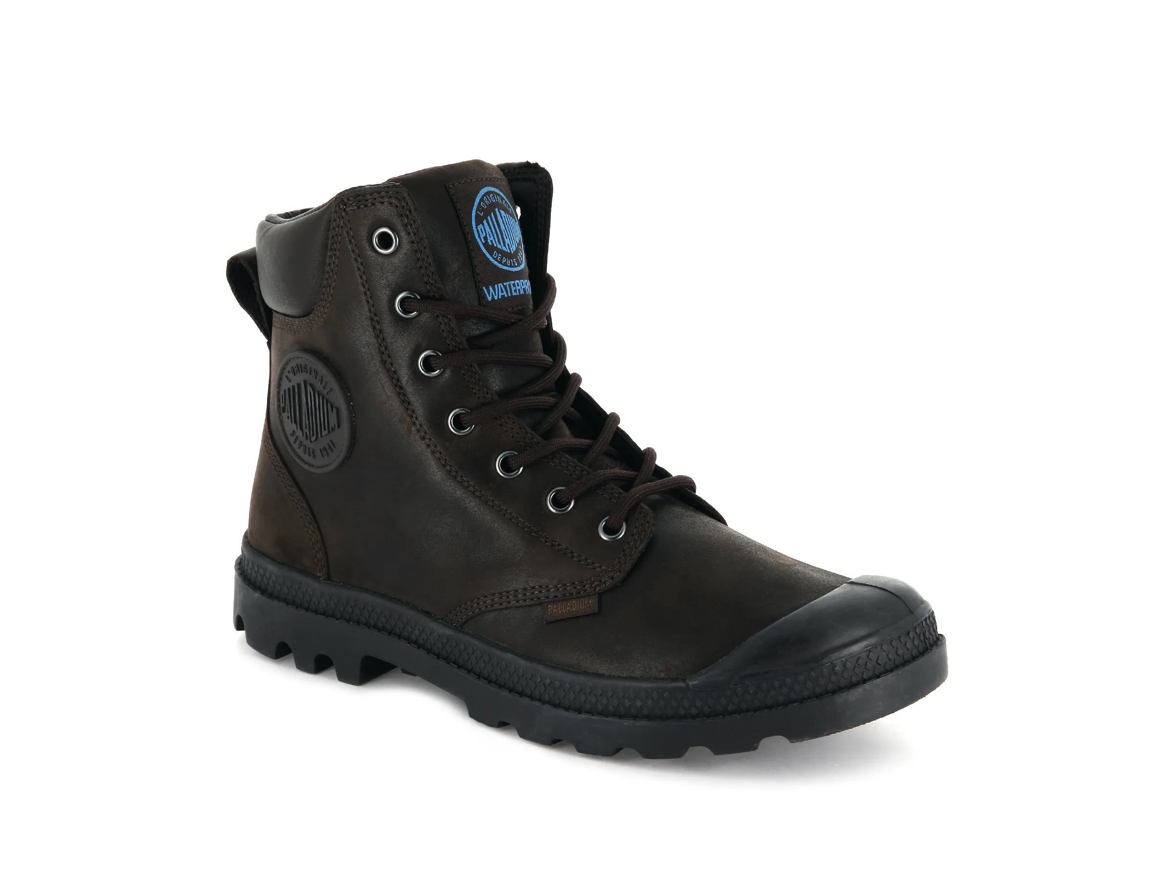 73231-249-M | PAMPA CUFF WP LUX | CHOCOLATE sold by Palladium Boots product image thumbnail 2