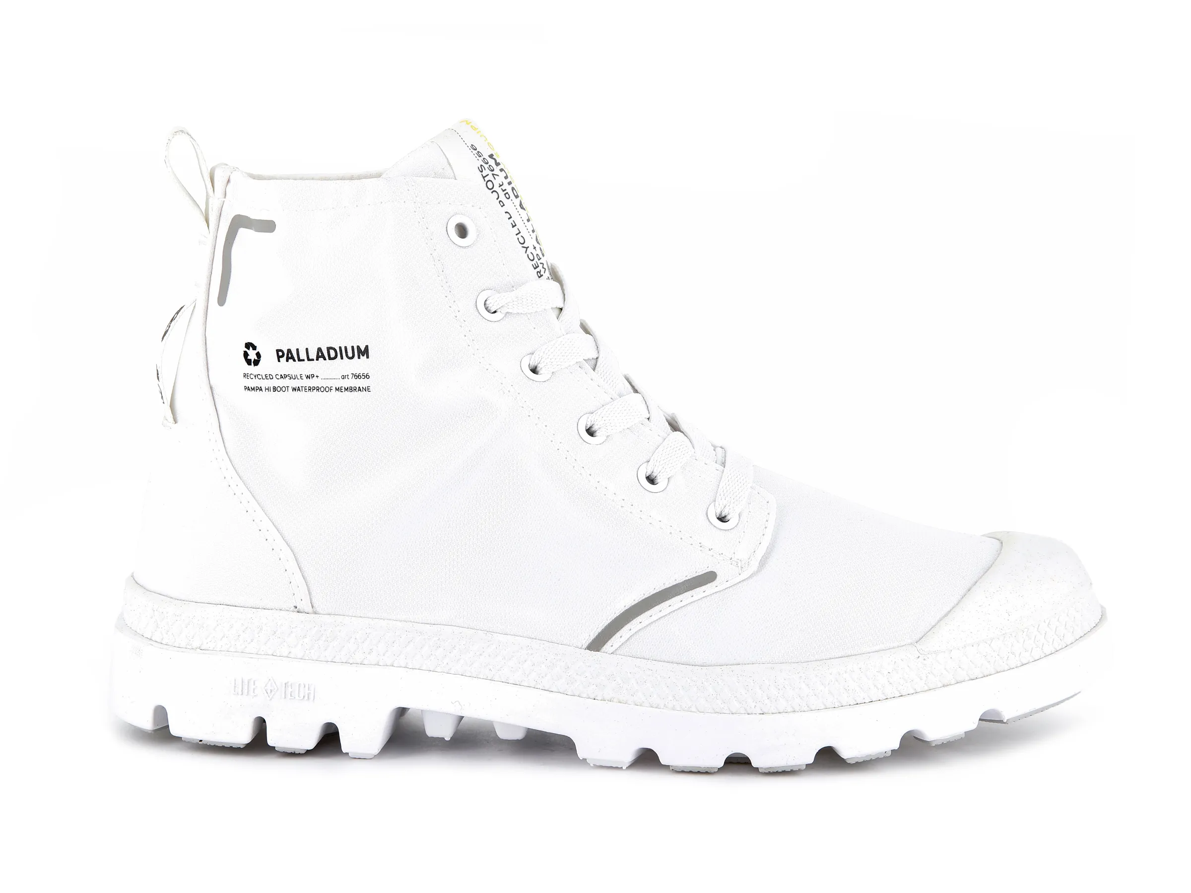 76656-100-M | PAMPA LITE+ RECYCLE WP+ | WHITE sold by Palladium Boots