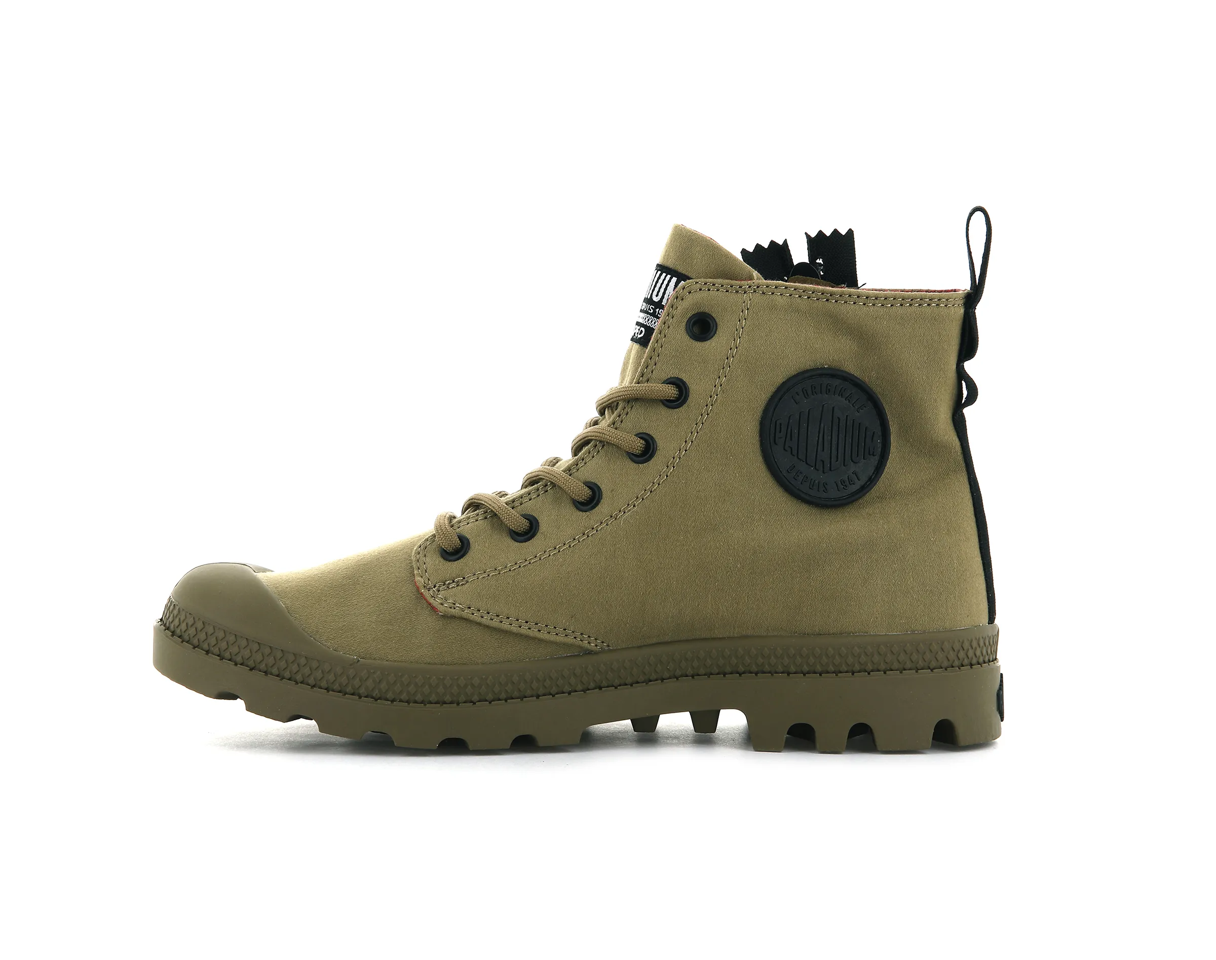 76443-307-M | PAMPA UNZIPPED | OLIVE sold by Palladium Boots product image thumbnail 4