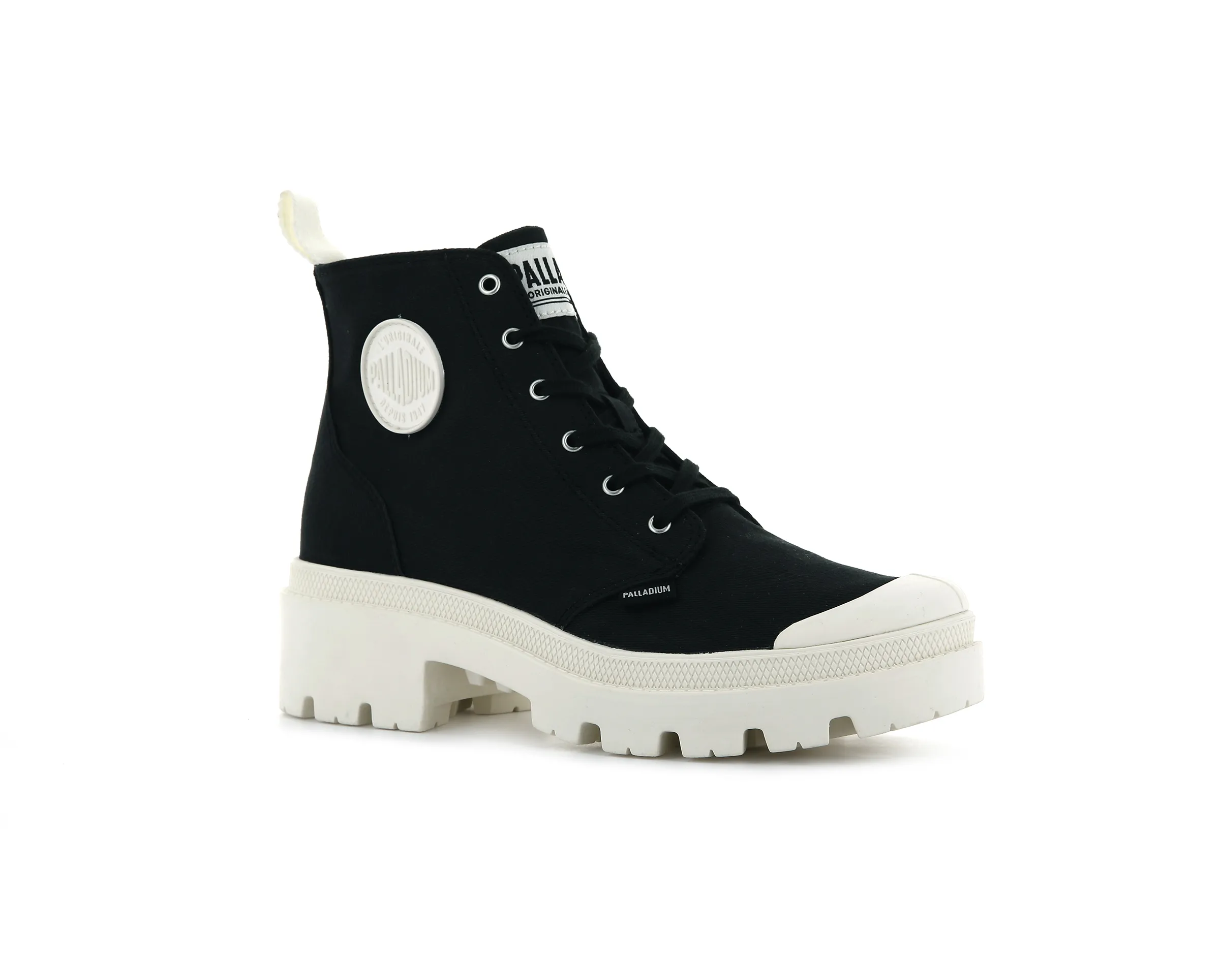 96907-030-M | PALLABASE TWILL | BLACK sold by Palladium Boots product image thumbnail 2