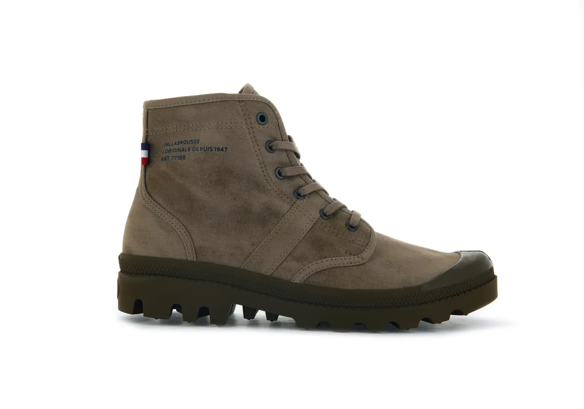 77188-216-M | PALLABROUSSE LEGION WAX | OTTER BROWN sold by Palladium Boots