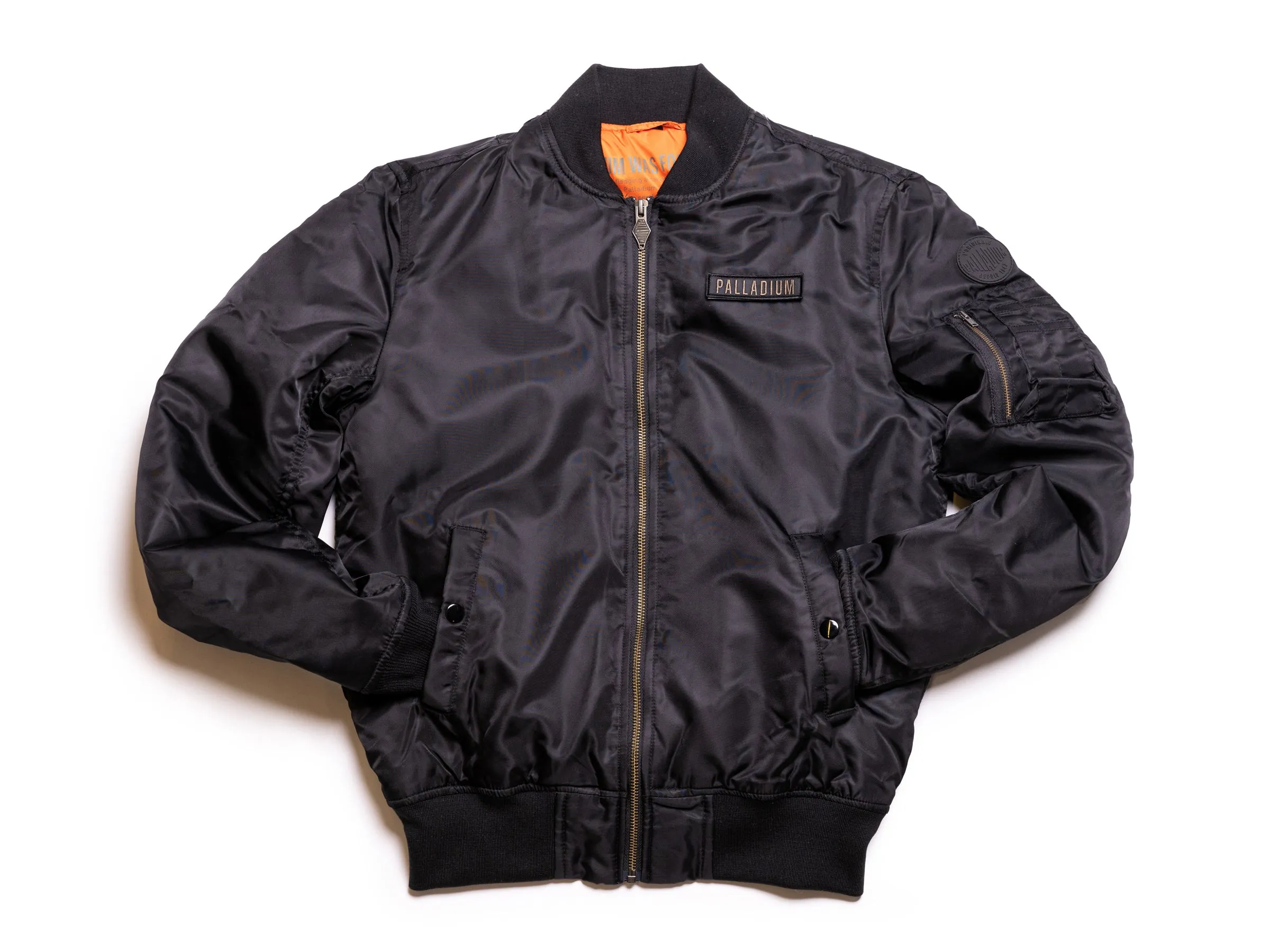 104906-008 | MENS CITY FLIGHT JACKET | BLACK sold by Palladium Boots product image thumbnail 5