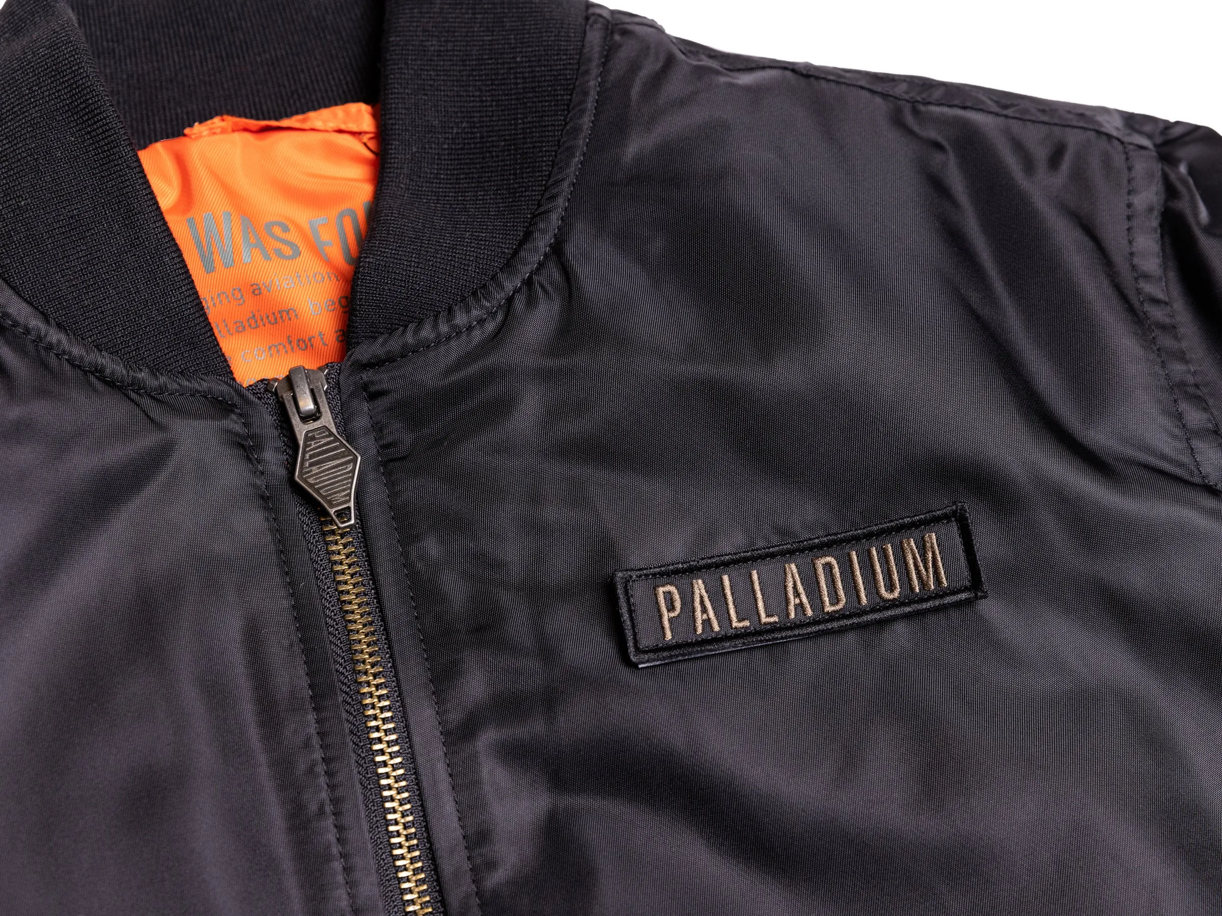 104906-008 | MENS CITY FLIGHT JACKET | BLACK sold by Palladium Boots product image thumbnail 2