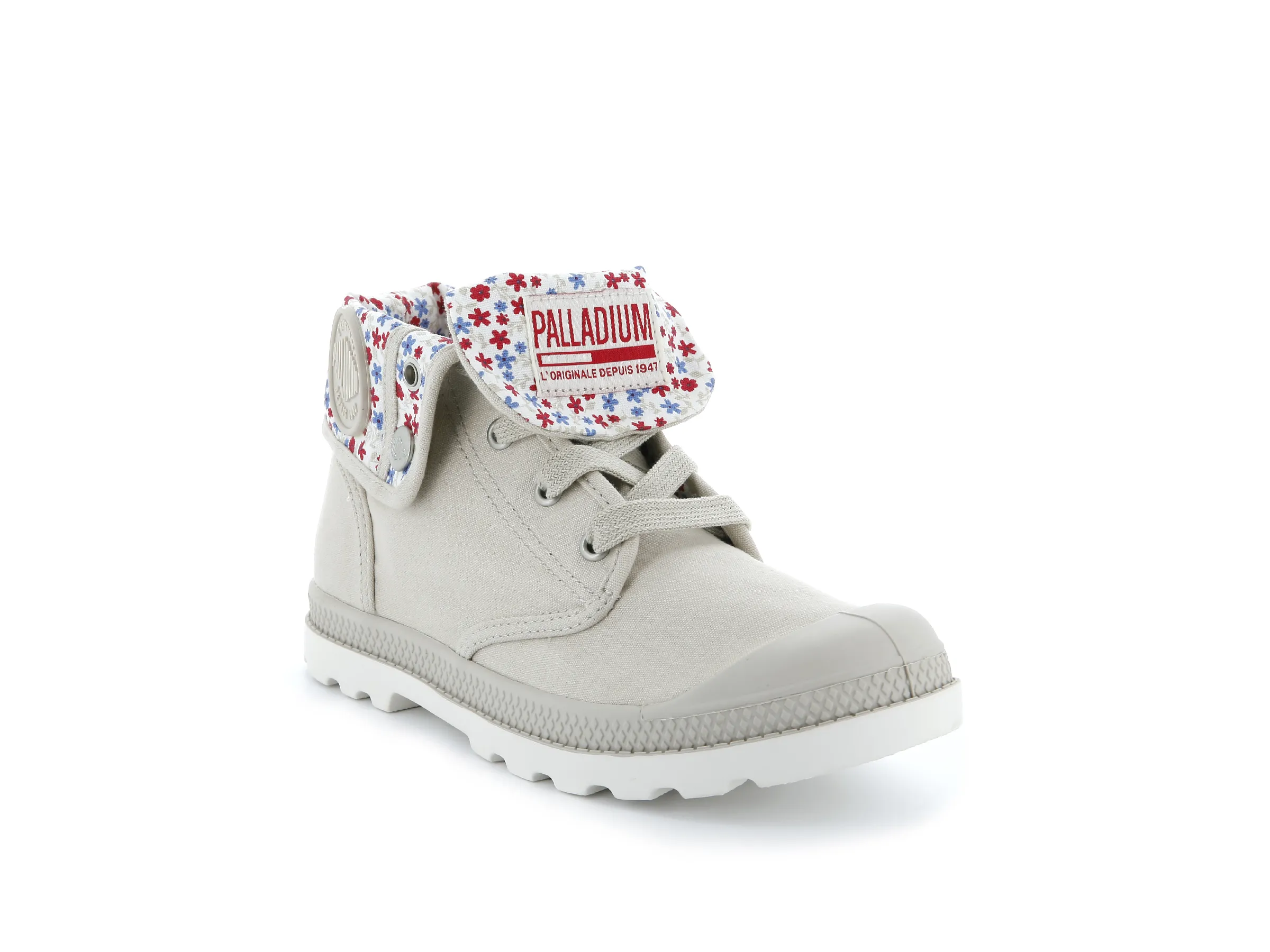 93314-058-M | WOMENS BAGGY LOW LP | RAINY DAY/MARSHMALLOW sold by Palladium Boots product image thumbnail 2