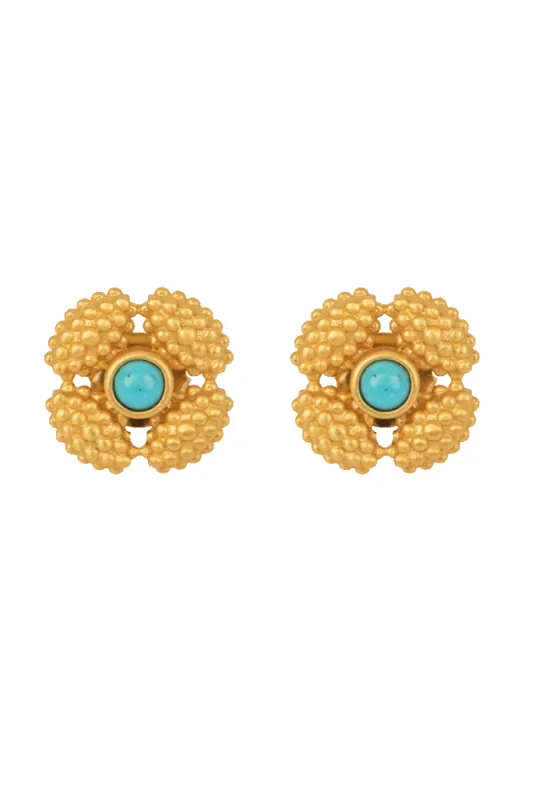 Christina Greene Azure Skies Stud Earrings made by Pinto Ranch