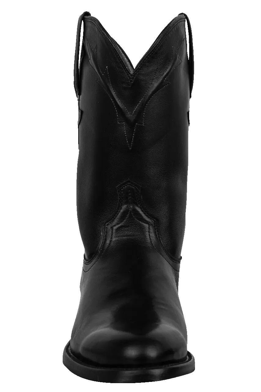 Lucchese Men's Kennedy Florence Buffalo Roper Boots - Black sold by Pinto Ranch product image thumbnail 2