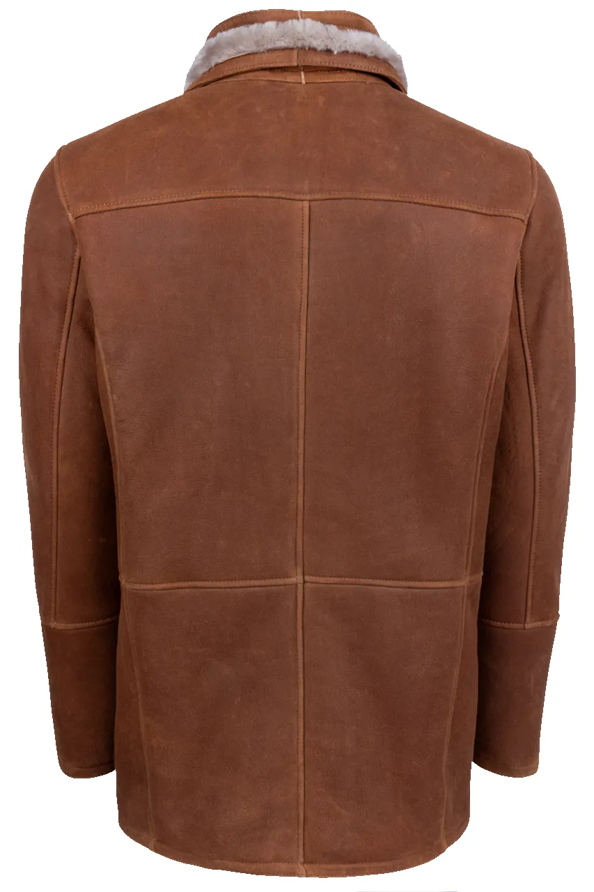 Pinto Ranch Camel Shearling Coat sold by Pinto Ranch product image thumbnail 2