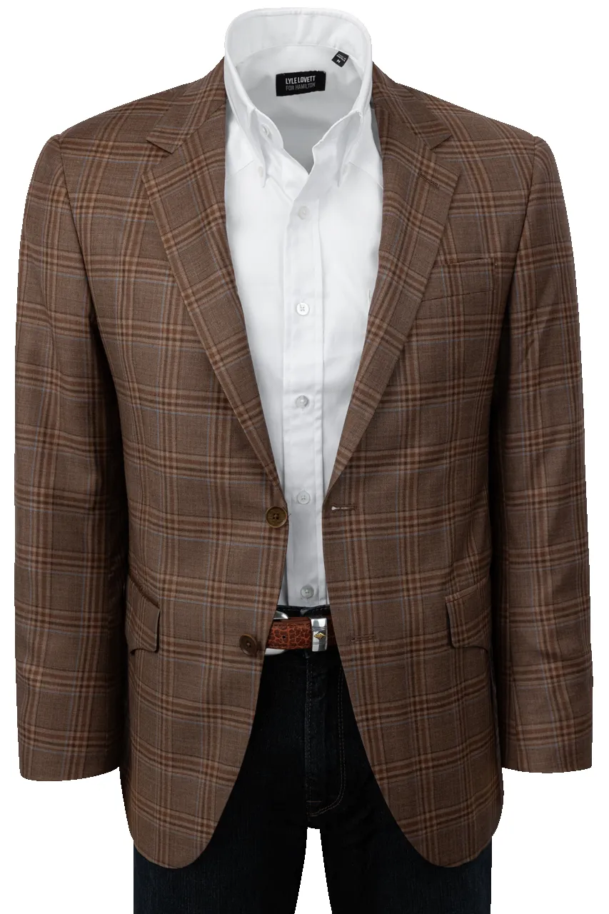 Pinto Ranch Tan & Brown Plaid Sport Coat sold by Pinto Ranch product image thumbnail 2